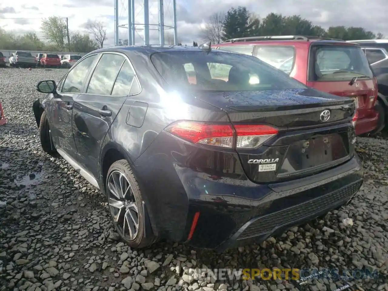 3 Photograph of a damaged car JTDS4RCE6LJ024455 TOYOTA COROLLA 2020