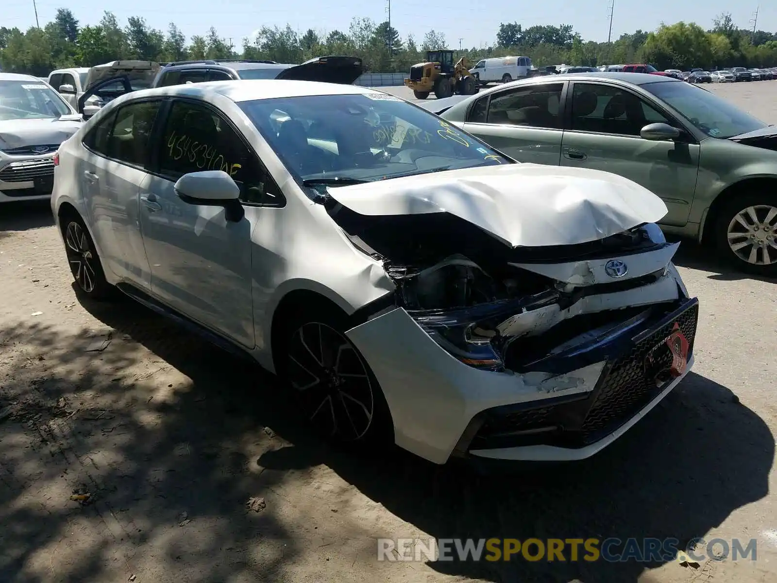 1 Photograph of a damaged car JTDS4RCE6LJ024858 TOYOTA COROLLA 2020