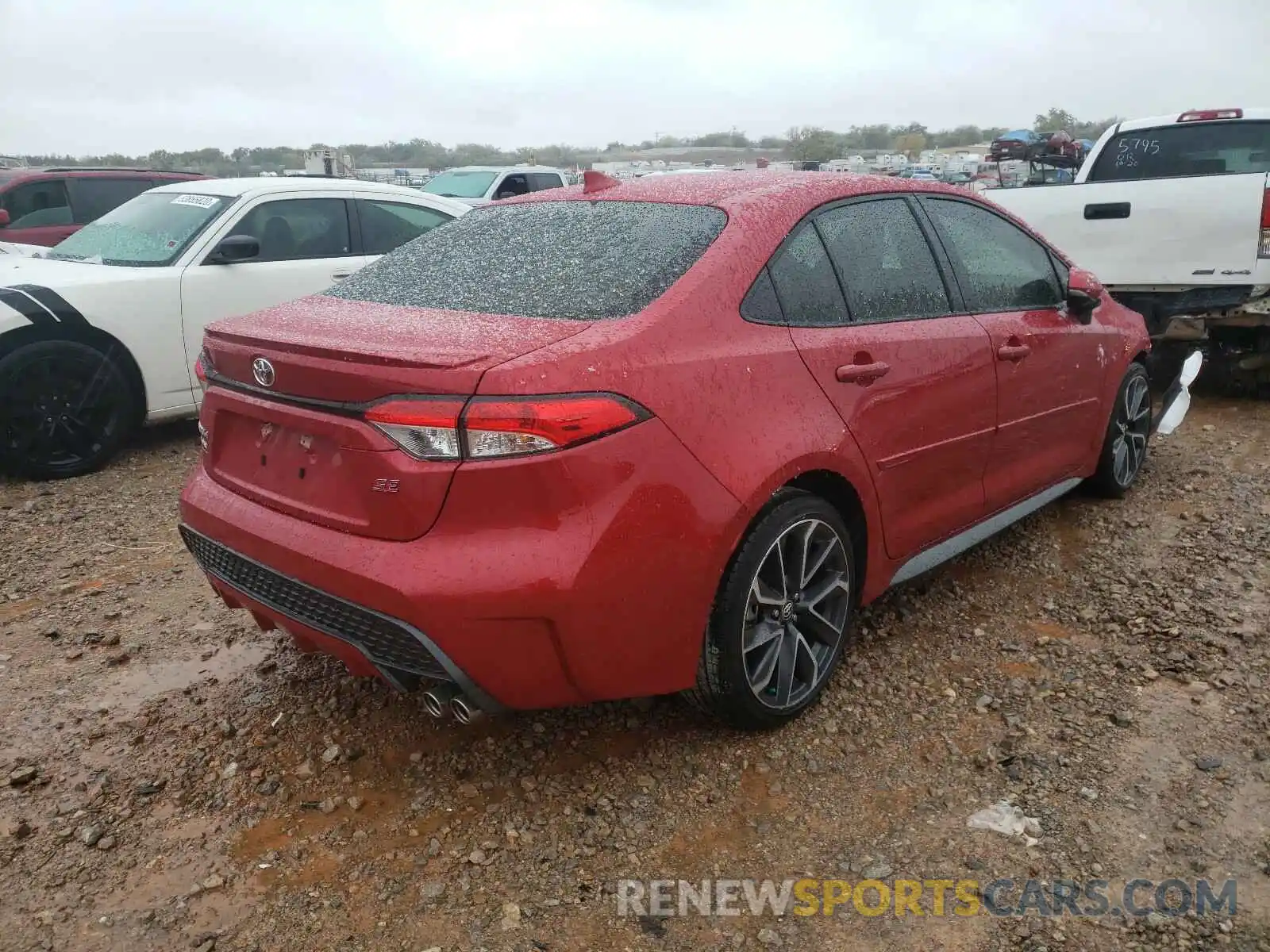 4 Photograph of a damaged car JTDS4RCE6LJ025878 TOYOTA COROLLA 2020