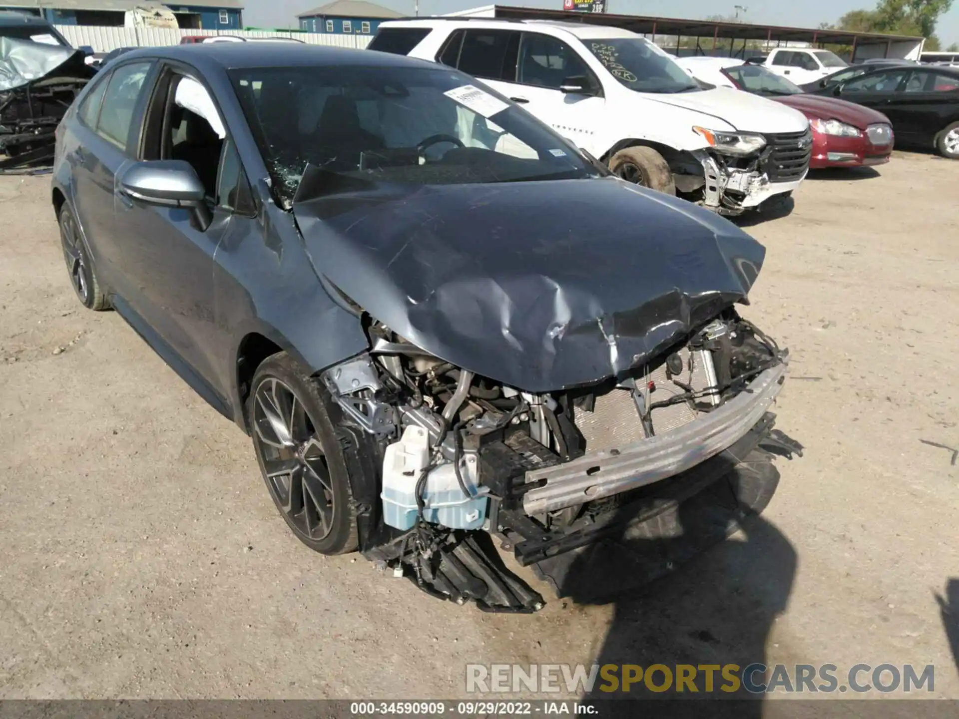 6 Photograph of a damaged car JTDS4RCE6LJ026223 TOYOTA COROLLA 2020