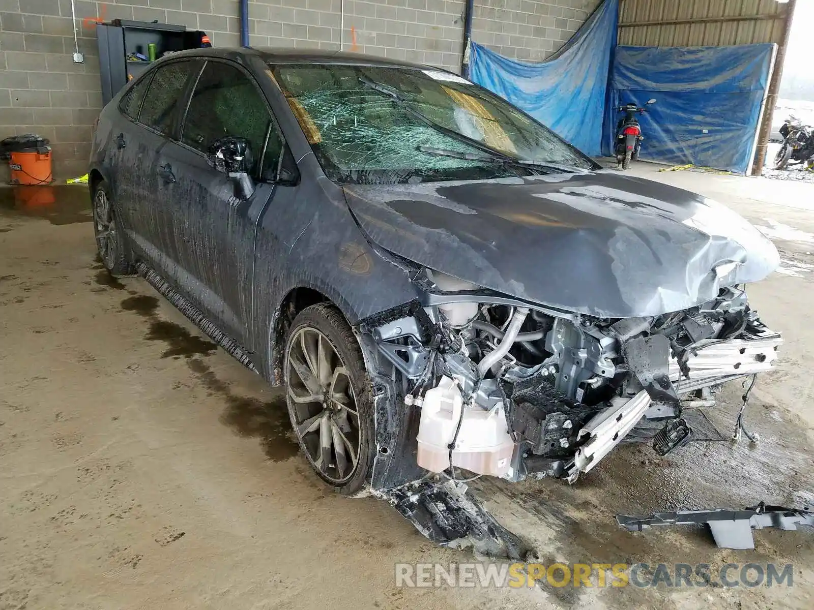 1 Photograph of a damaged car JTDS4RCE6LJ026335 TOYOTA COROLLA 2020