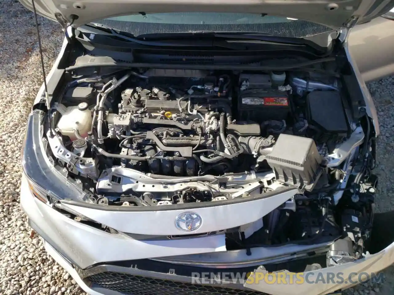 7 Photograph of a damaged car JTDS4RCE6LJ026562 TOYOTA COROLLA 2020