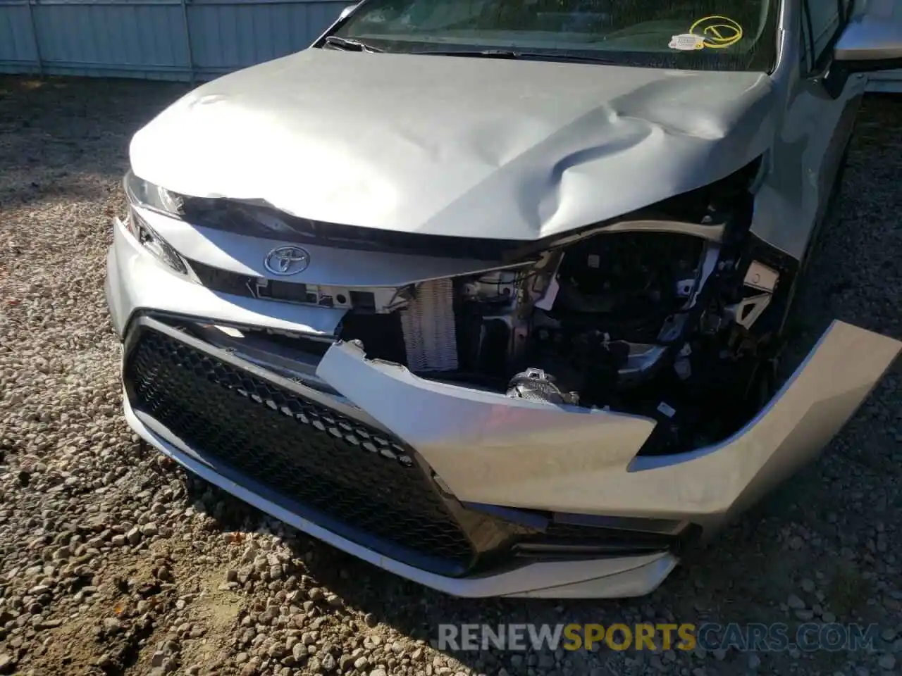 9 Photograph of a damaged car JTDS4RCE6LJ026562 TOYOTA COROLLA 2020