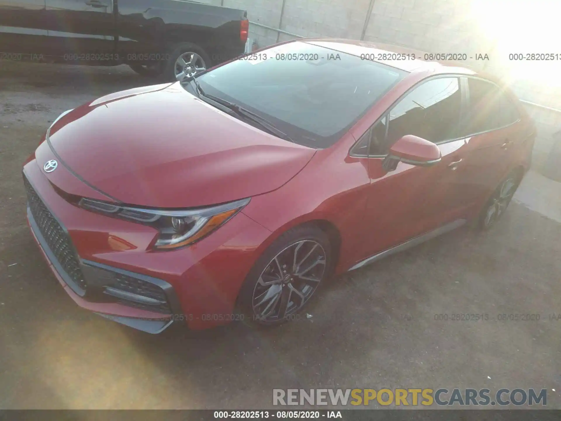 2 Photograph of a damaged car JTDS4RCE6LJ026724 TOYOTA COROLLA 2020