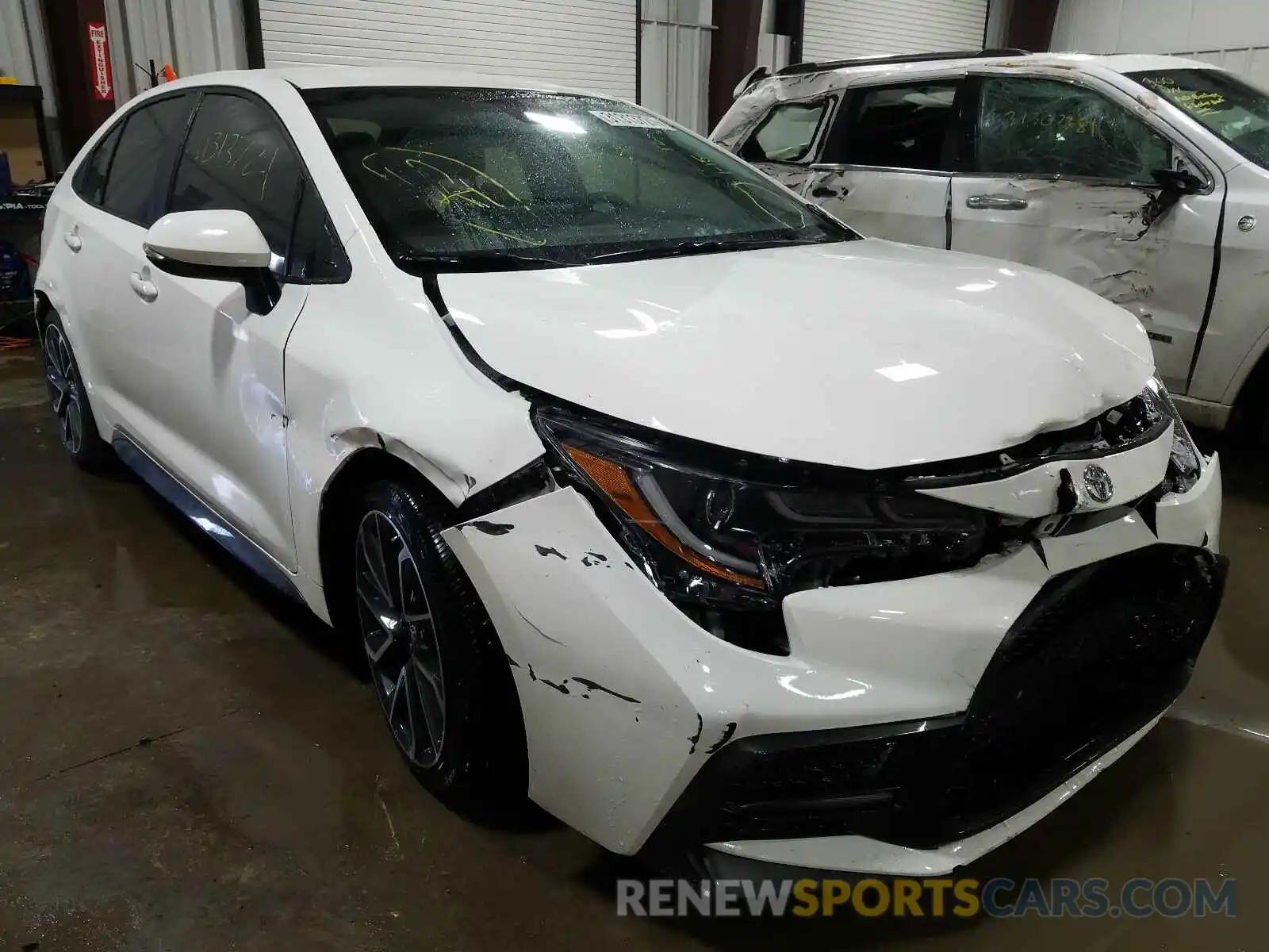 1 Photograph of a damaged car JTDS4RCE6LJ027680 TOYOTA COROLLA 2020