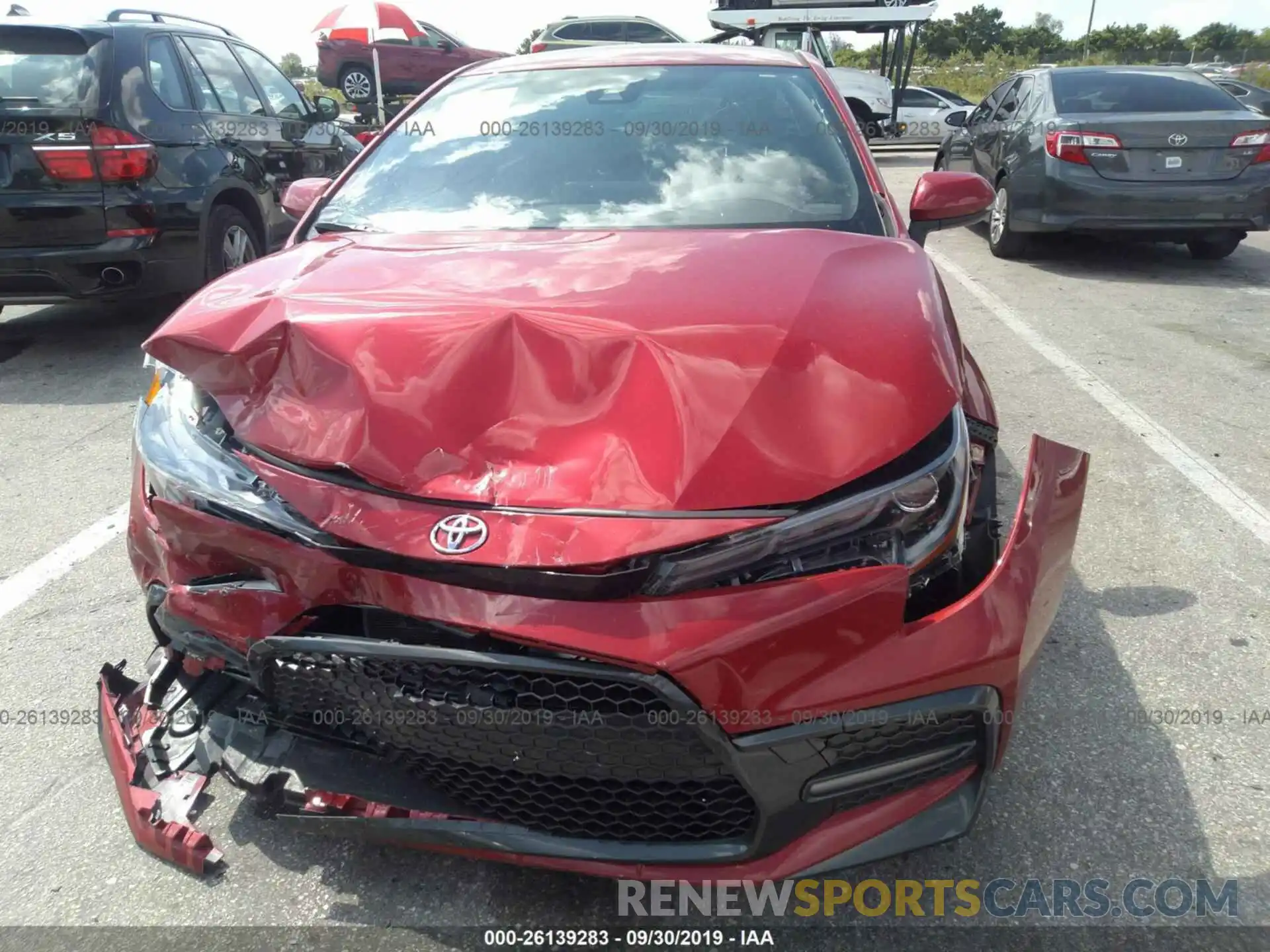 6 Photograph of a damaged car JTDS4RCE6LJ027758 TOYOTA COROLLA 2020