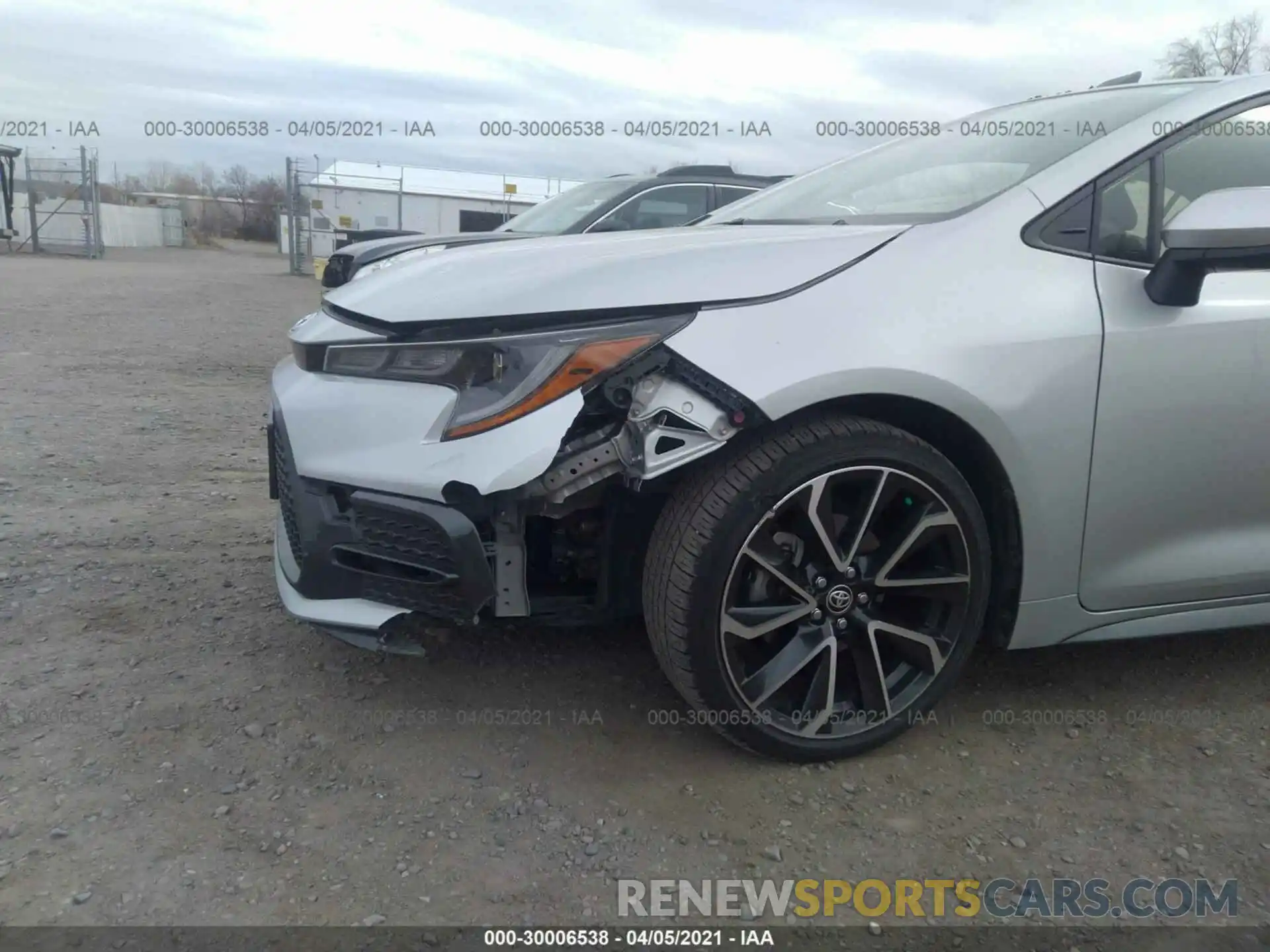 6 Photograph of a damaged car JTDS4RCE6LJ028232 TOYOTA COROLLA 2020