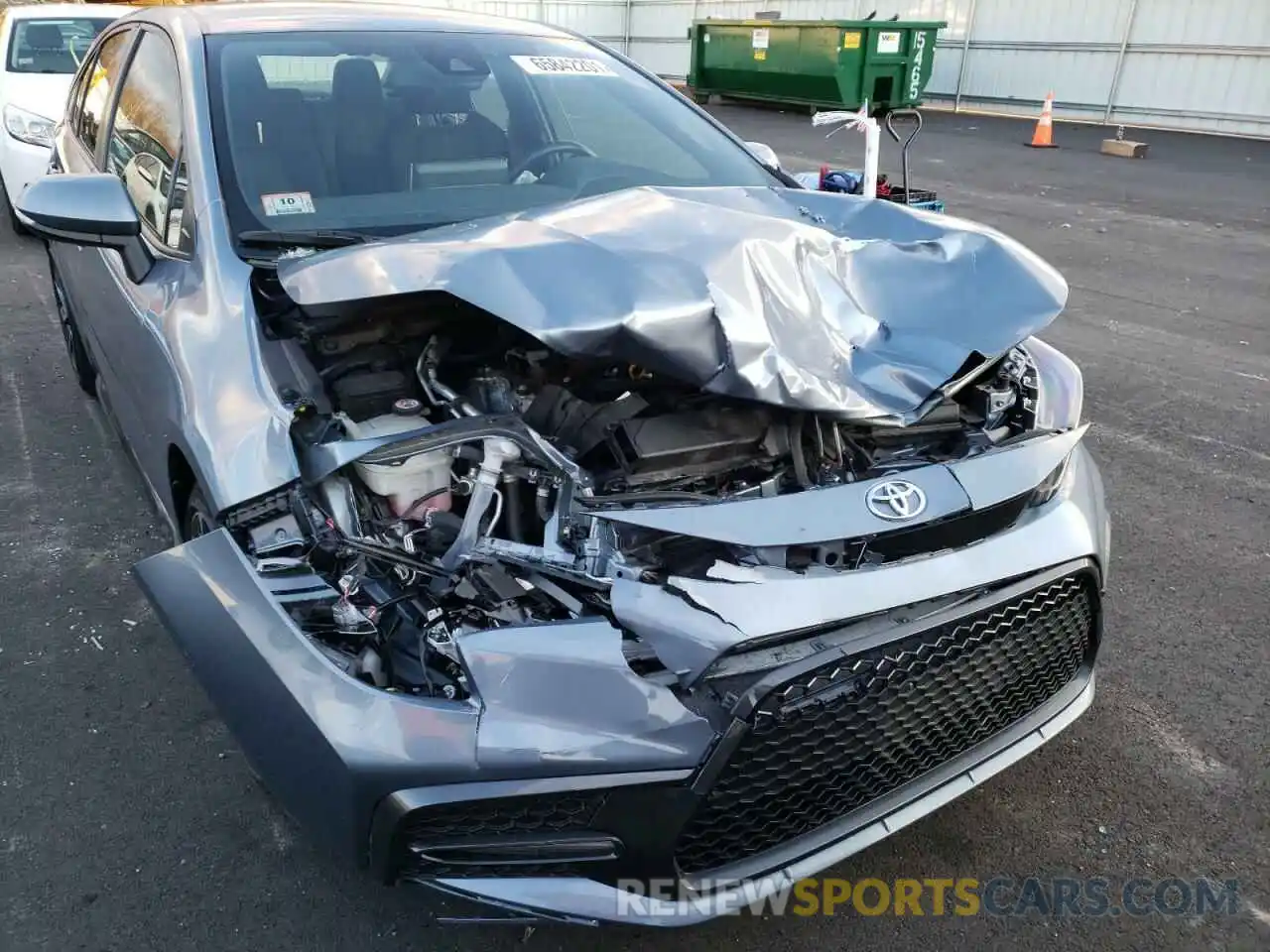 9 Photograph of a damaged car JTDS4RCE6LJ028747 TOYOTA COROLLA 2020