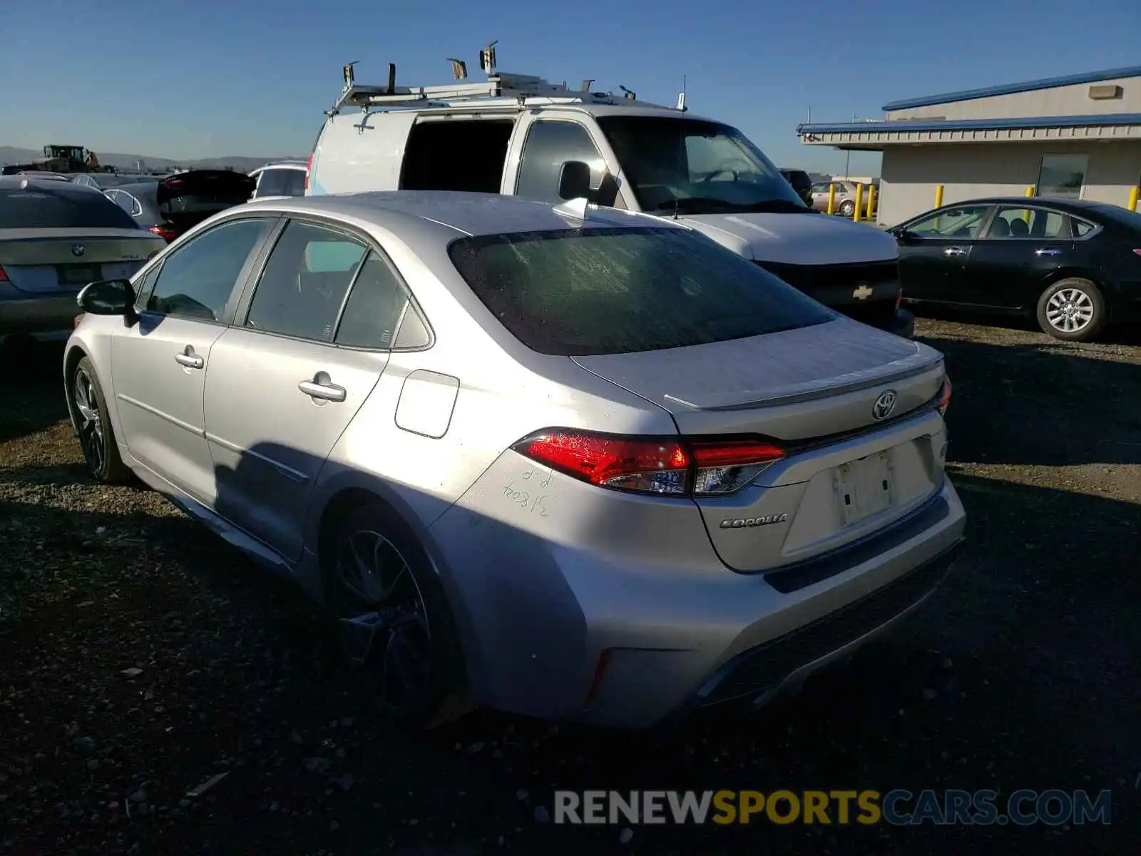 3 Photograph of a damaged car JTDS4RCE6LJ029672 TOYOTA COROLLA 2020