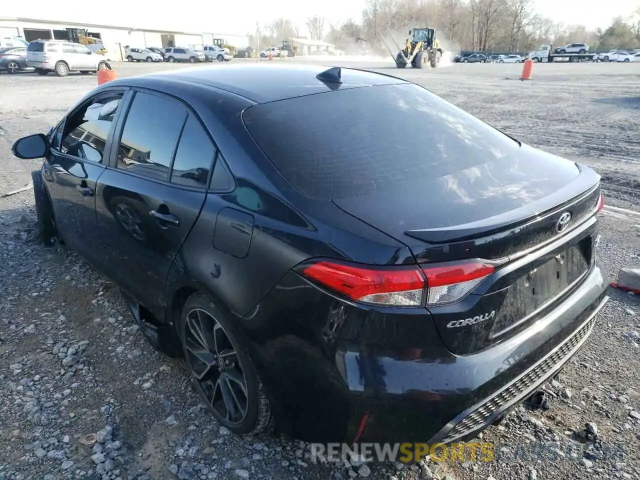 3 Photograph of a damaged car JTDS4RCE6LJ029848 TOYOTA COROLLA 2020