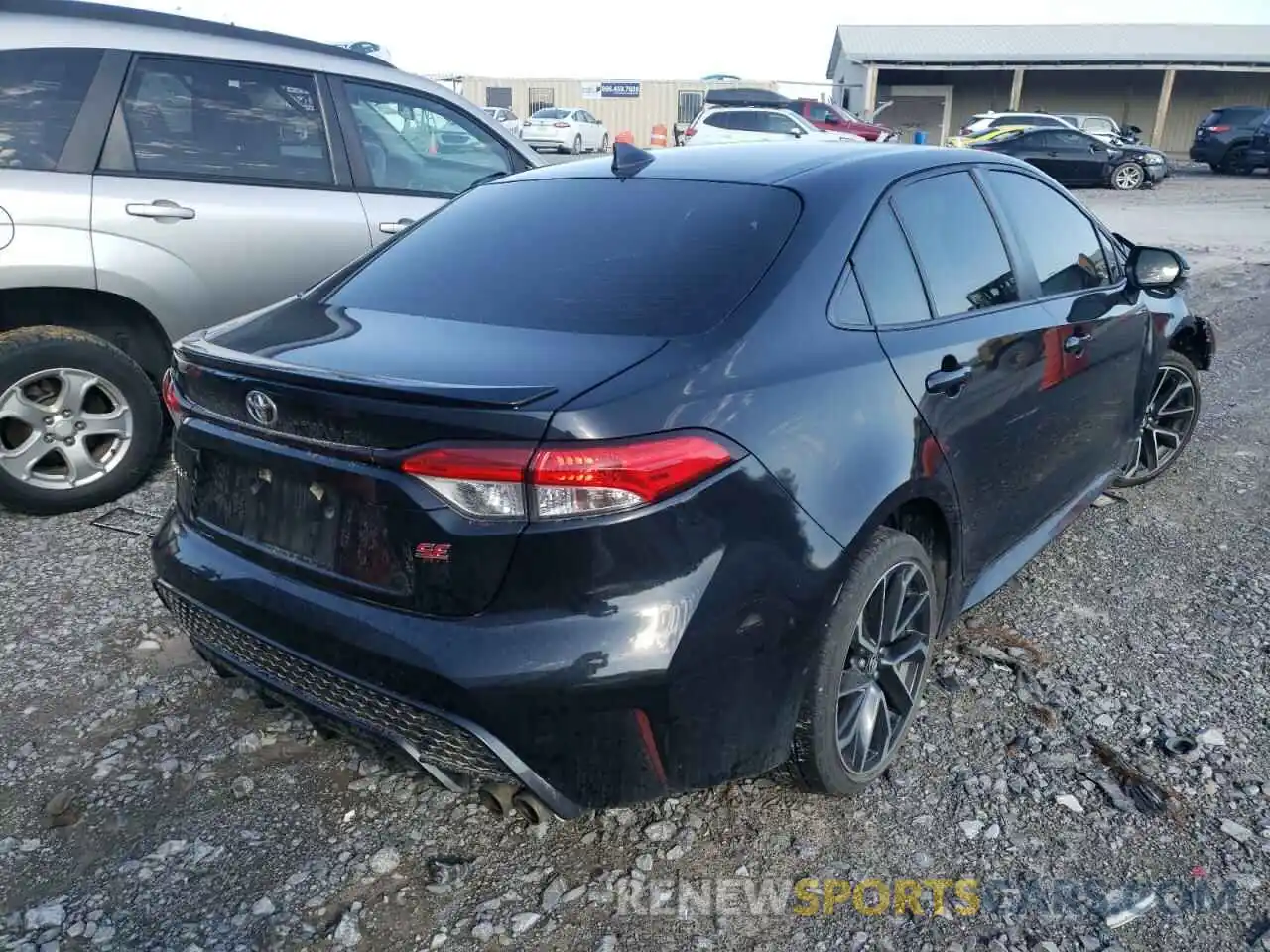 4 Photograph of a damaged car JTDS4RCE6LJ029848 TOYOTA COROLLA 2020