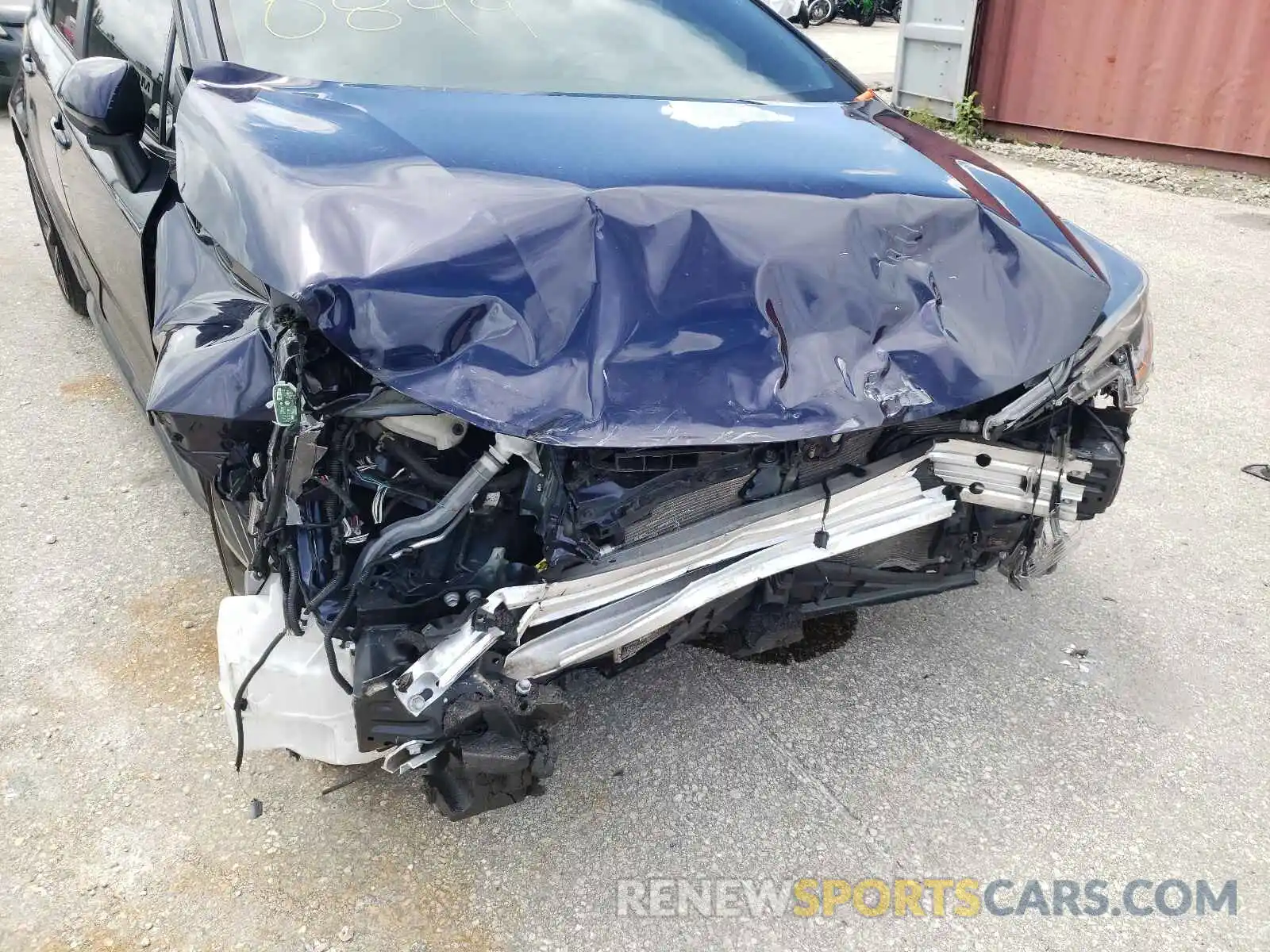 9 Photograph of a damaged car JTDS4RCE6LJ030899 TOYOTA COROLLA 2020