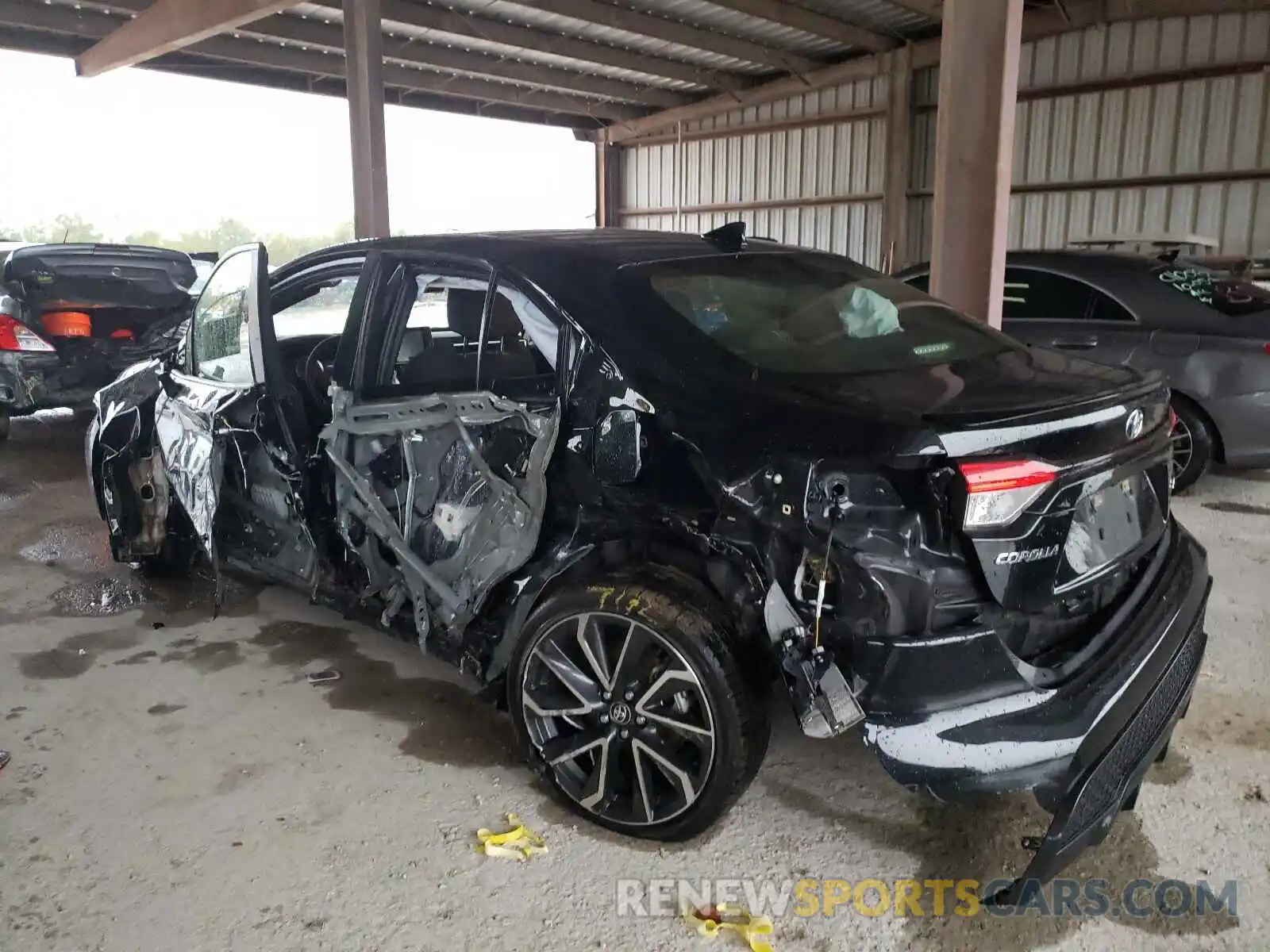 3 Photograph of a damaged car JTDS4RCE6LJ032538 TOYOTA COROLLA 2020