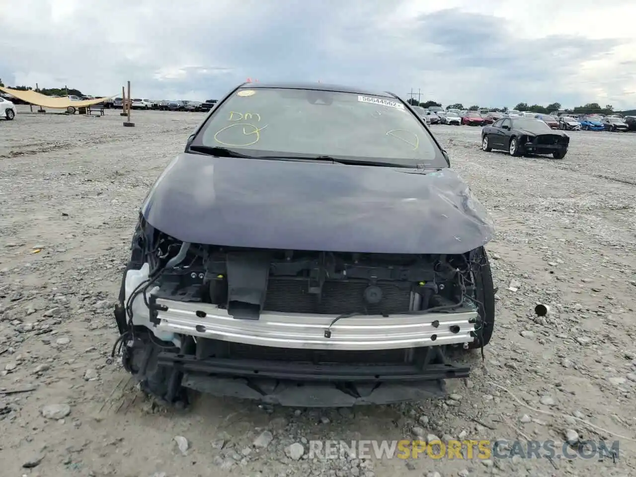 9 Photograph of a damaged car JTDS4RCE6LJ032992 TOYOTA COROLLA 2020