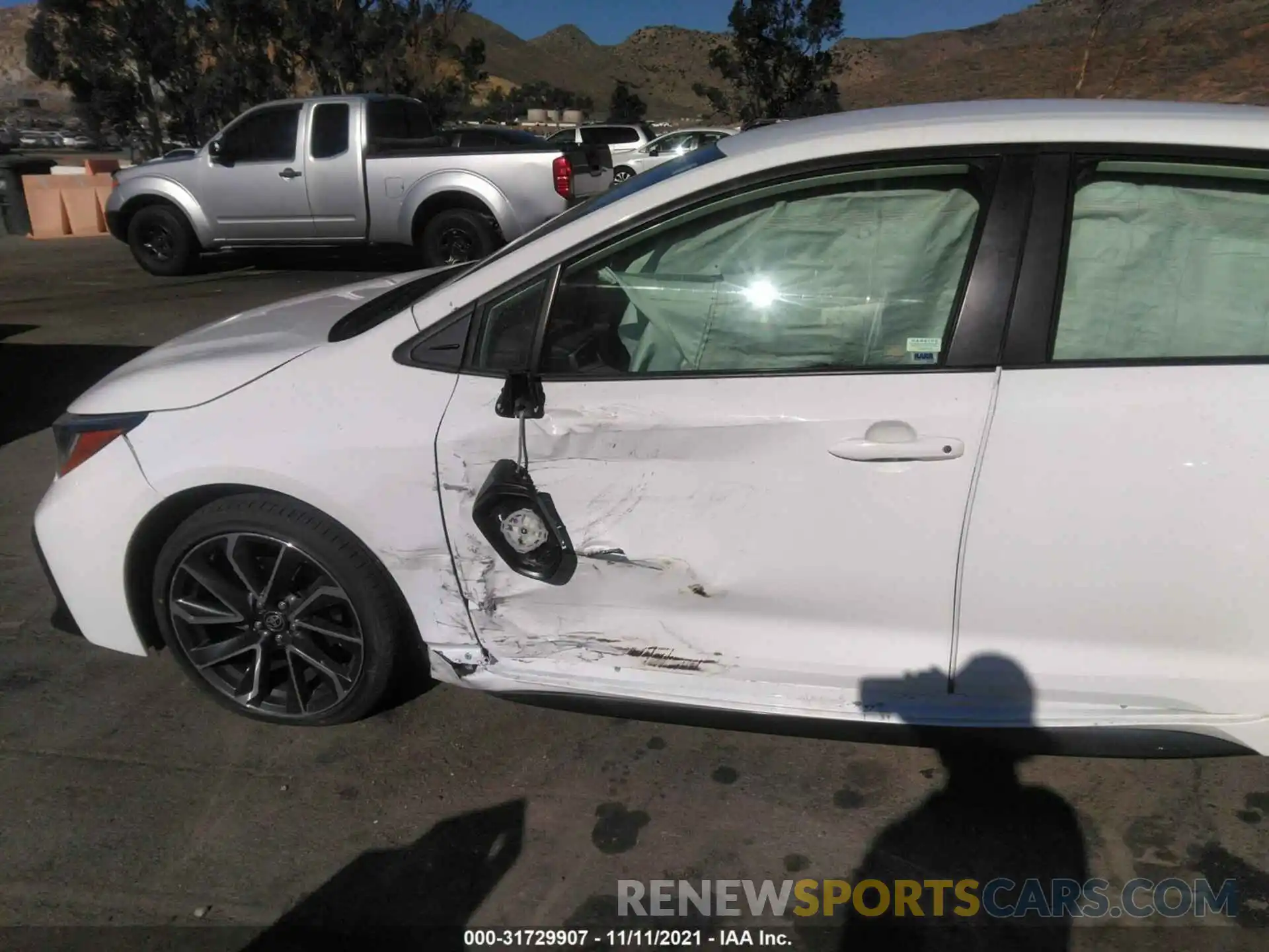 6 Photograph of a damaged car JTDS4RCE6LJ034158 TOYOTA COROLLA 2020