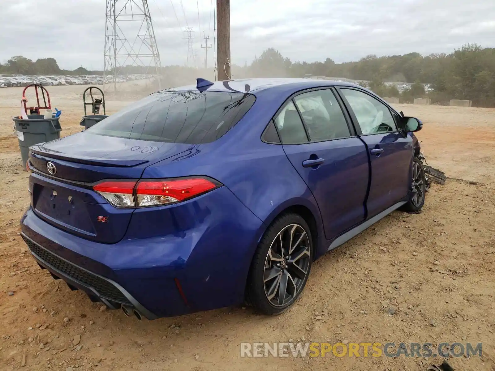 4 Photograph of a damaged car JTDS4RCE6LJ034550 TOYOTA COROLLA 2020