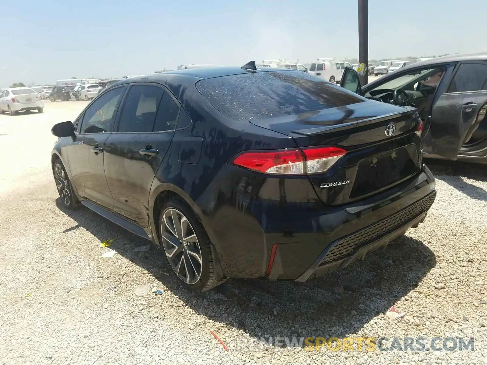 3 Photograph of a damaged car JTDS4RCE6LJ035407 TOYOTA COROLLA 2020