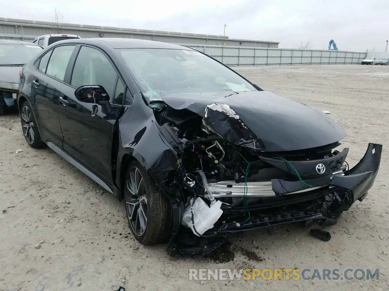 1 Photograph of a damaged car JTDS4RCE6LJ035438 TOYOTA COROLLA 2020