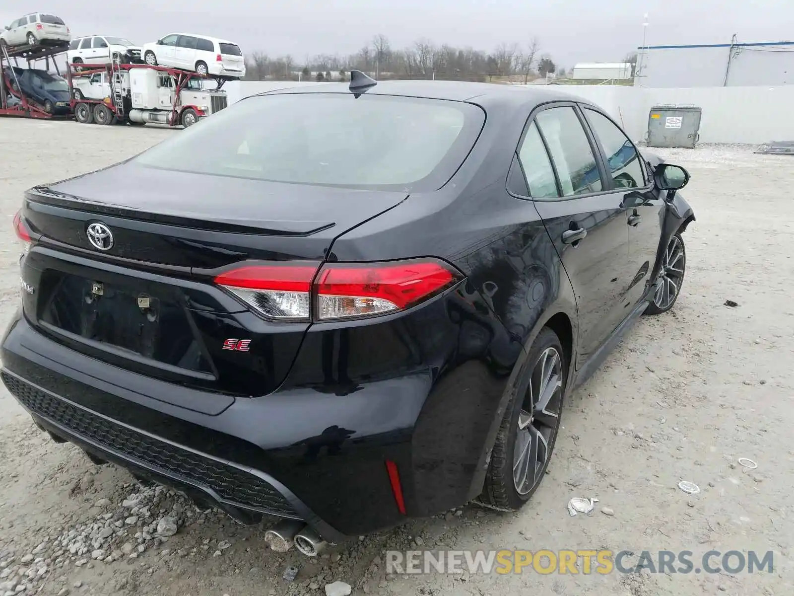 4 Photograph of a damaged car JTDS4RCE6LJ035438 TOYOTA COROLLA 2020