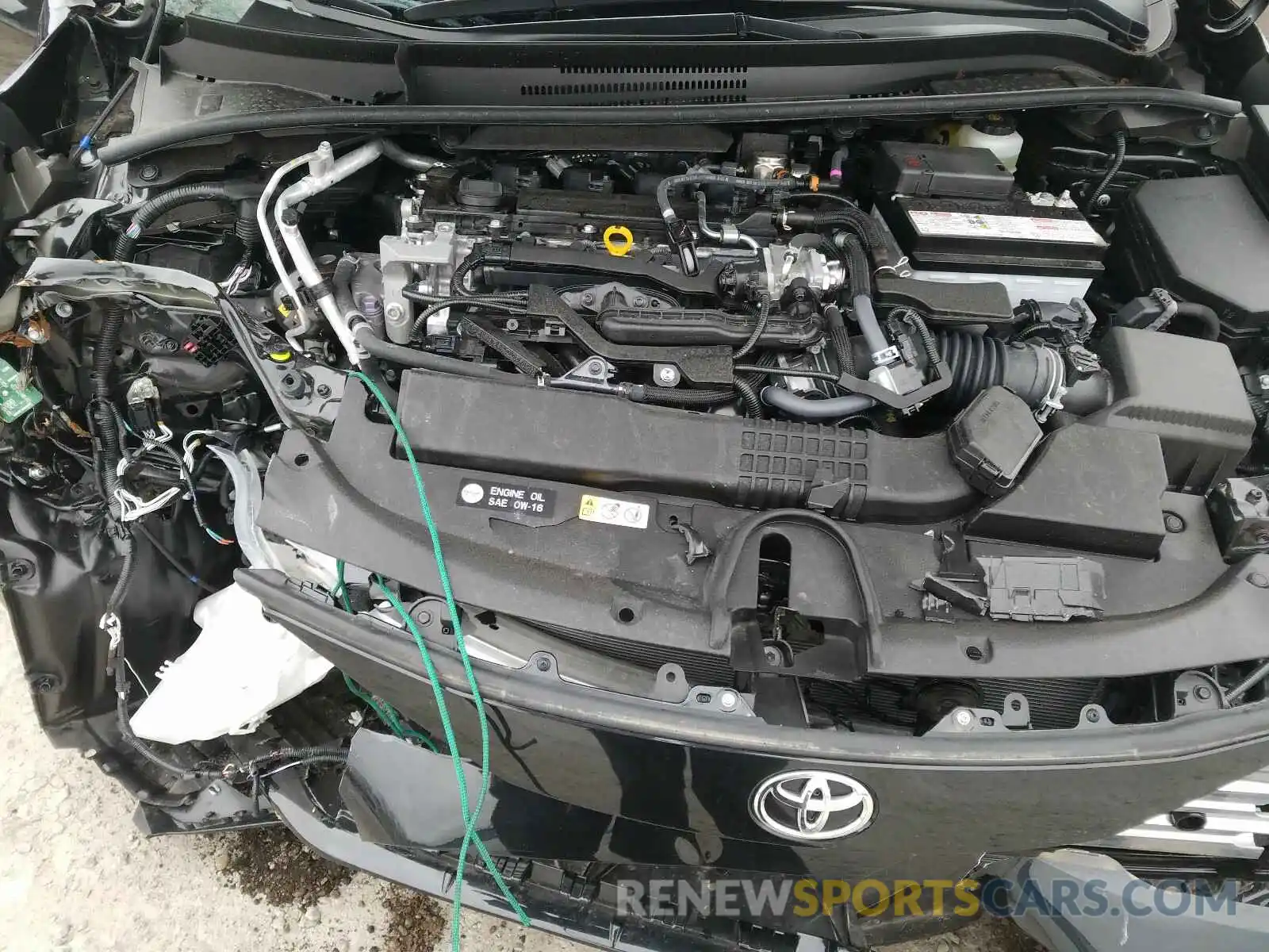 7 Photograph of a damaged car JTDS4RCE6LJ035438 TOYOTA COROLLA 2020