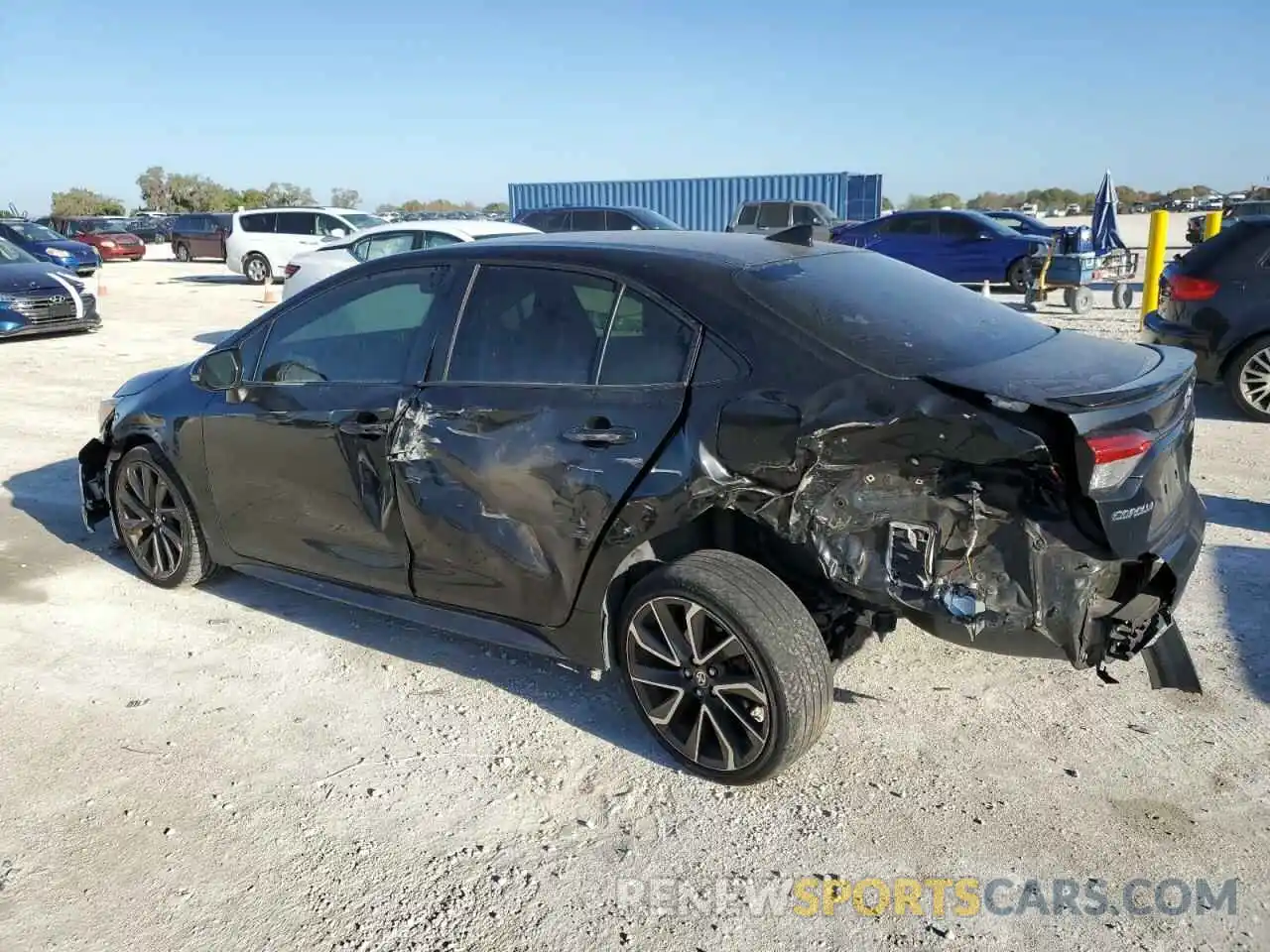 2 Фотография поврежденного автомобиля JTDS4RCE6LJ036573 TOYOTA COROLLA 2020