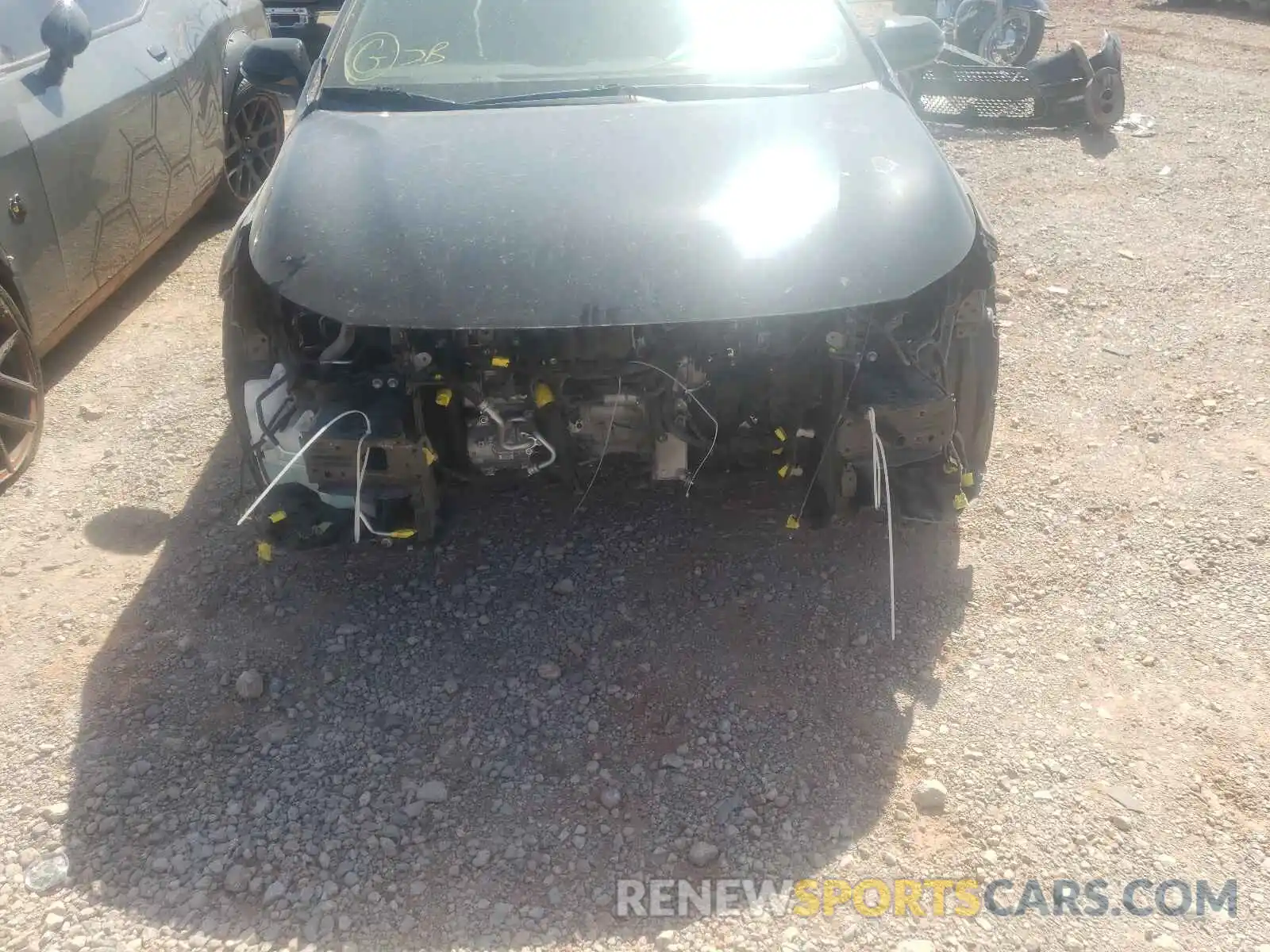 9 Photograph of a damaged car JTDS4RCE6LJ037142 TOYOTA COROLLA 2020