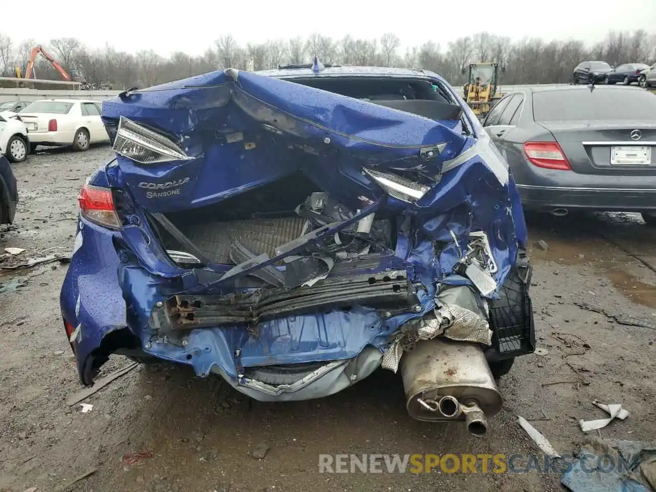 6 Photograph of a damaged car JTDS4RCE6LJ037271 TOYOTA COROLLA 2020