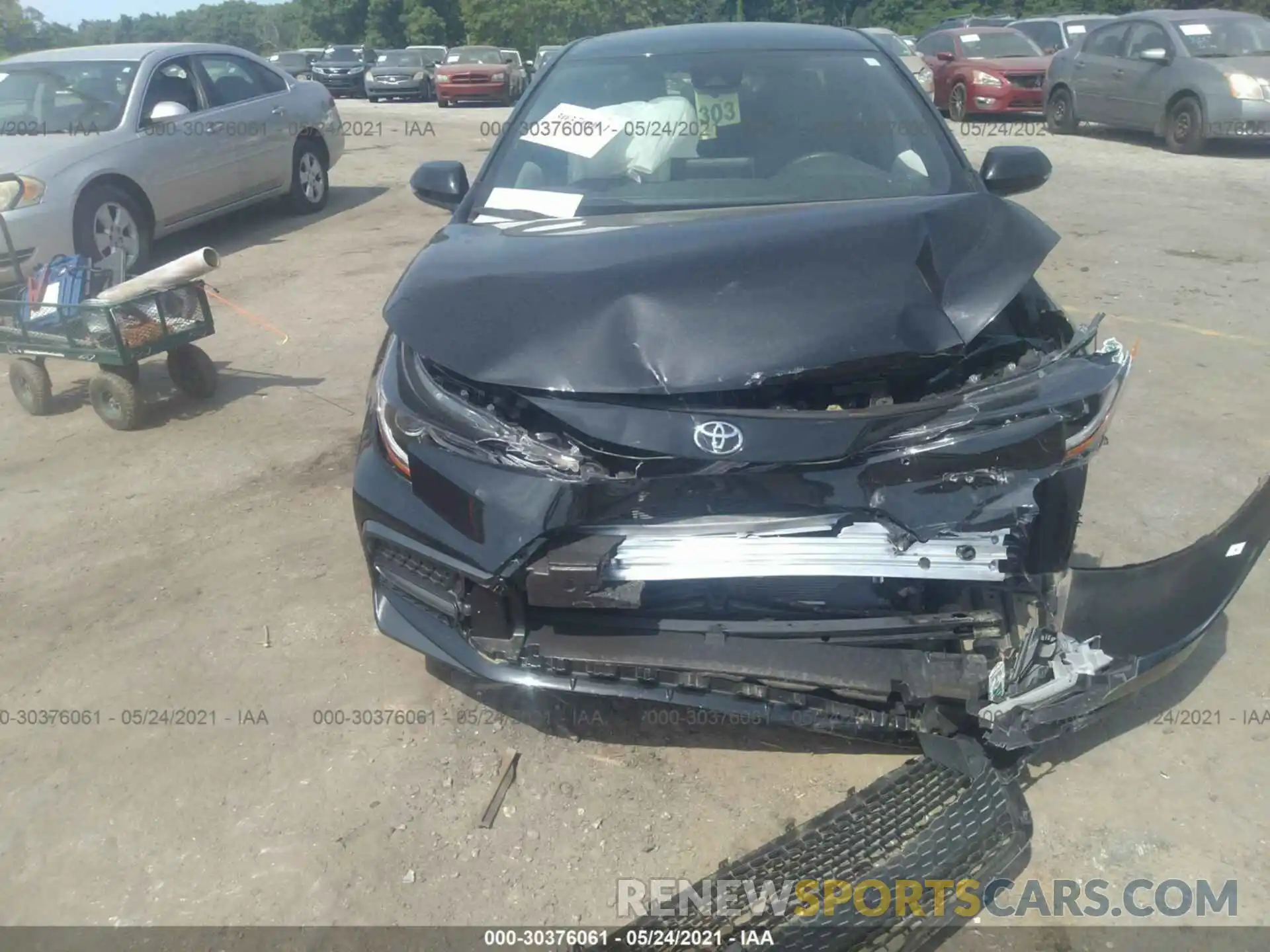 6 Photograph of a damaged car JTDS4RCE6LJ037710 TOYOTA COROLLA 2020