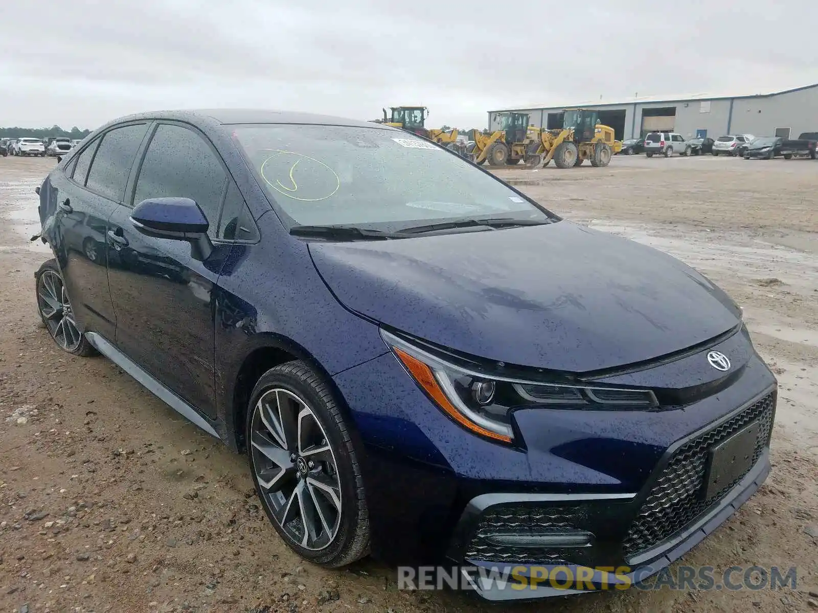 1 Photograph of a damaged car JTDS4RCE6LJ038887 TOYOTA COROLLA 2020