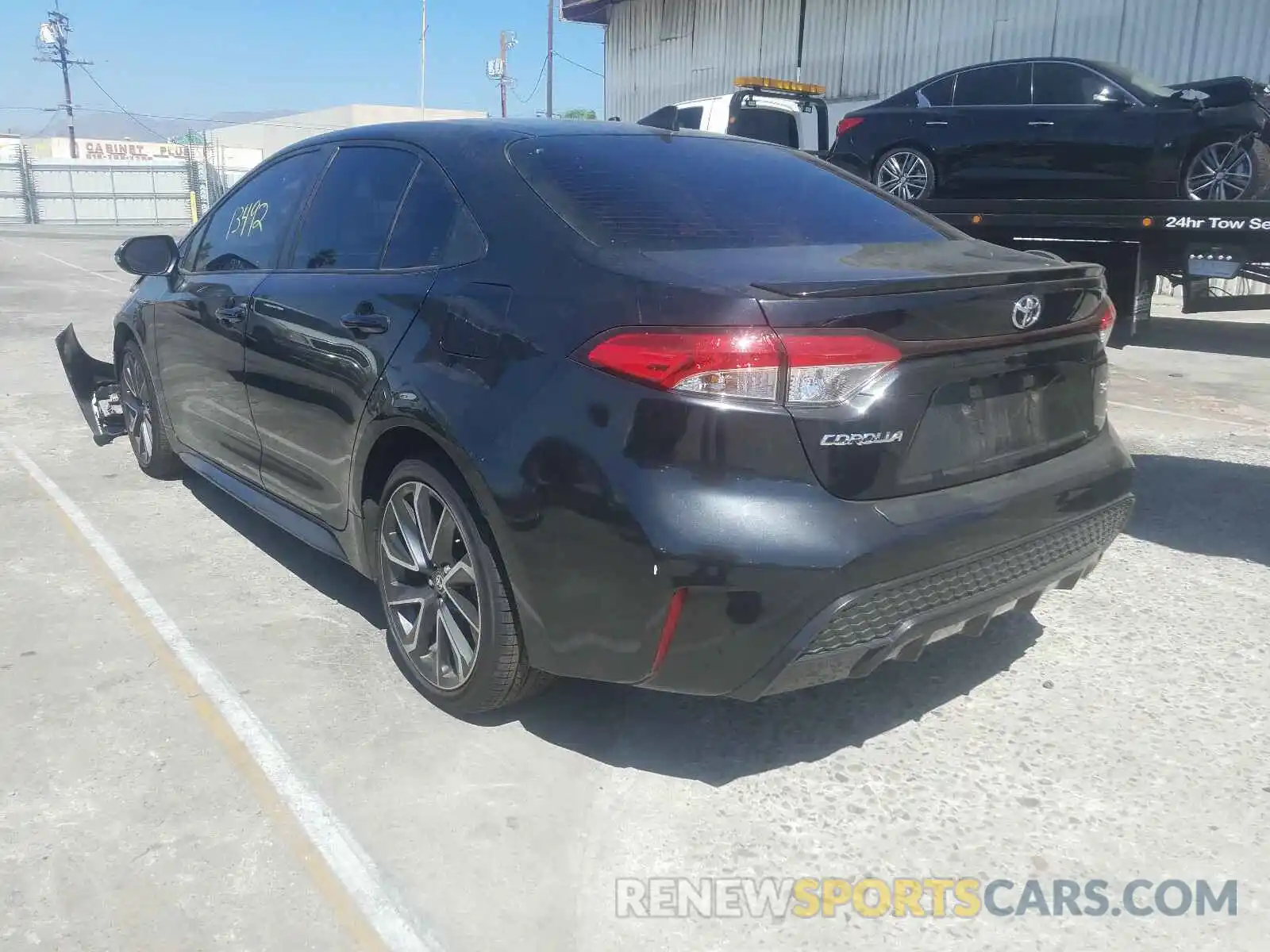 3 Photograph of a damaged car JTDS4RCE6LJ038954 TOYOTA COROLLA 2020