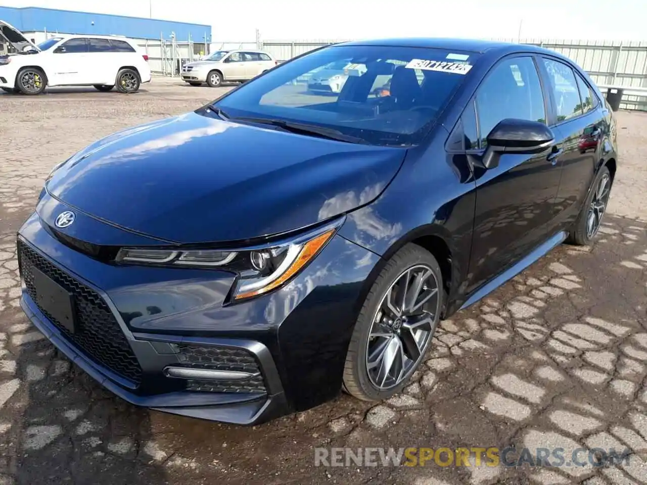 2 Photograph of a damaged car JTDS4RCE6LJ039165 TOYOTA COROLLA 2020