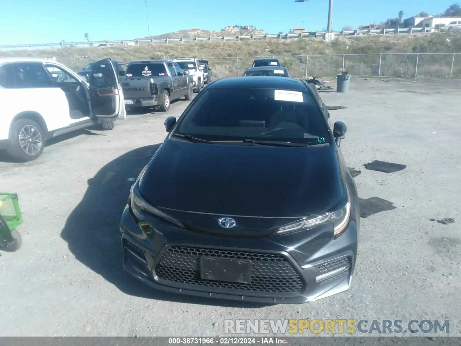 12 Photograph of a damaged car JTDS4RCE6LJ039246 TOYOTA COROLLA 2020