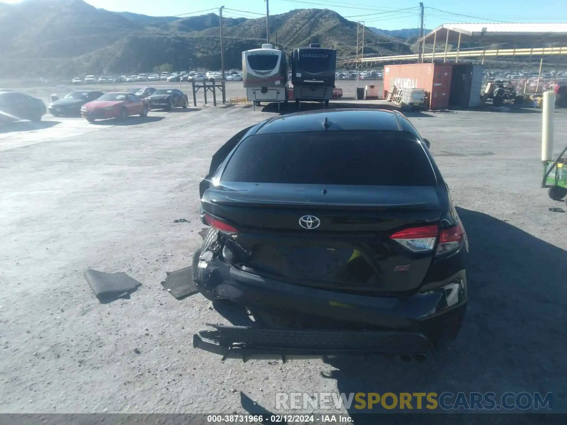 16 Photograph of a damaged car JTDS4RCE6LJ039246 TOYOTA COROLLA 2020