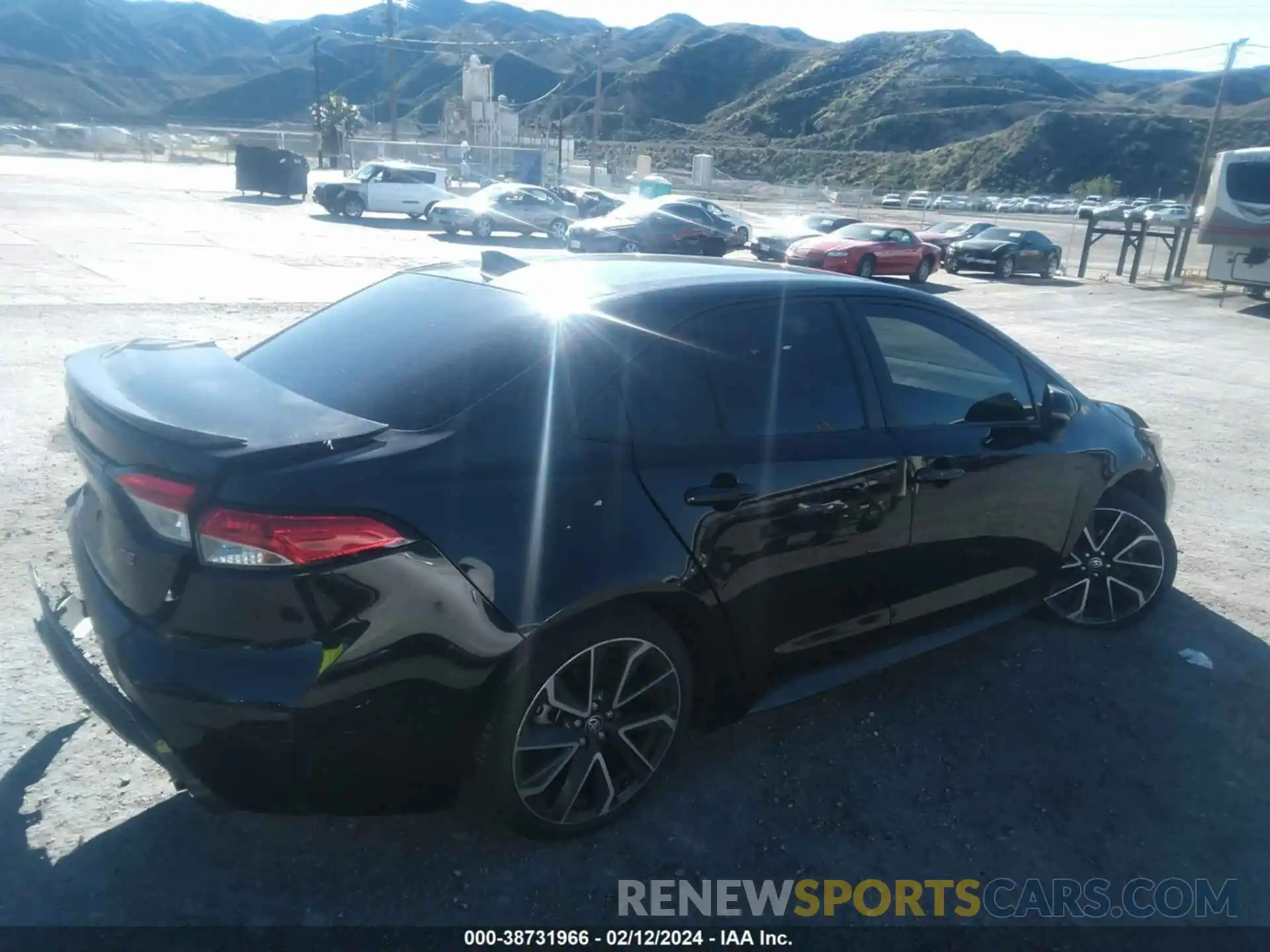 4 Photograph of a damaged car JTDS4RCE6LJ039246 TOYOTA COROLLA 2020