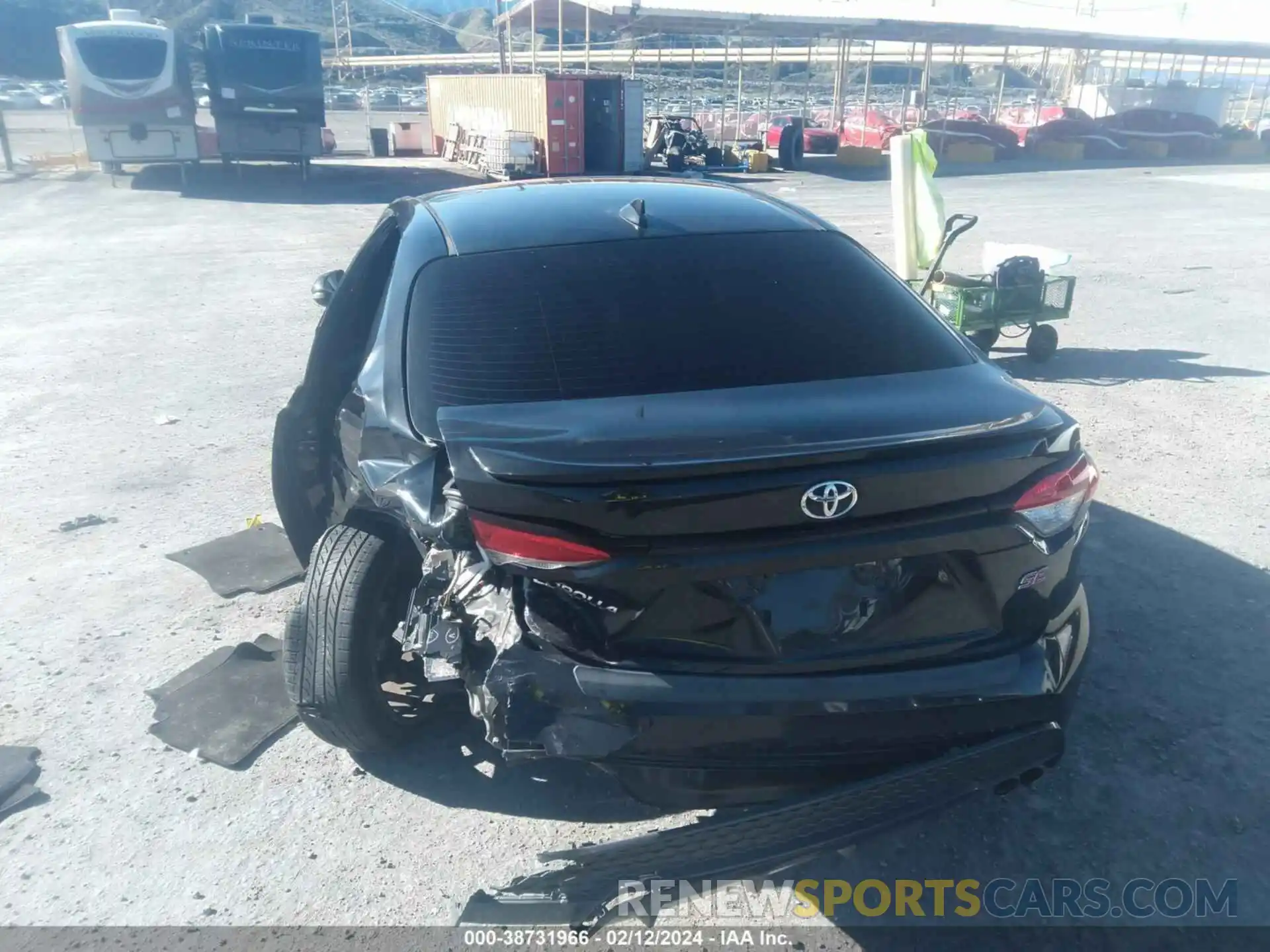 6 Photograph of a damaged car JTDS4RCE6LJ039246 TOYOTA COROLLA 2020