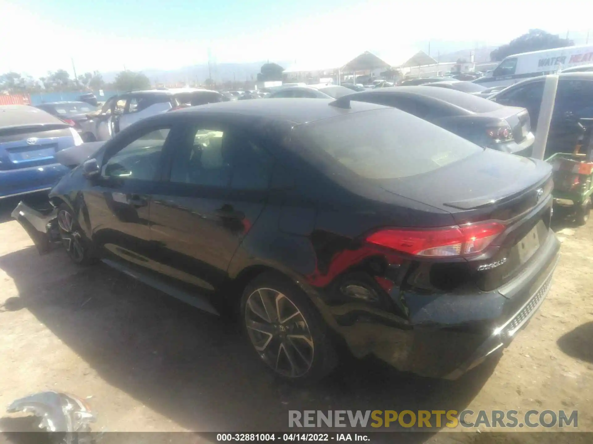 3 Photograph of a damaged car JTDS4RCE6LJ039750 TOYOTA COROLLA 2020