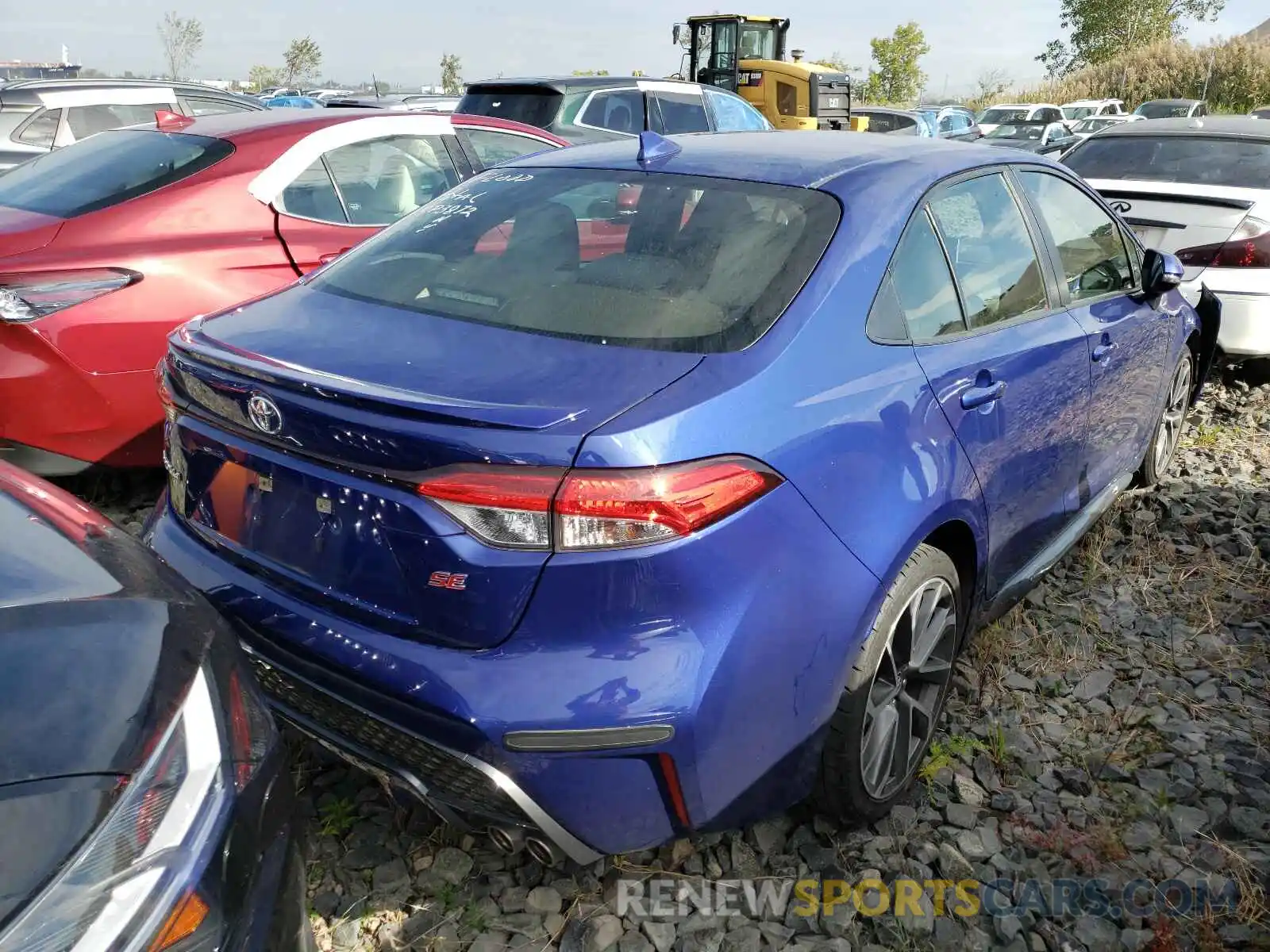 4 Photograph of a damaged car JTDS4RCE6LJ040204 TOYOTA COROLLA 2020