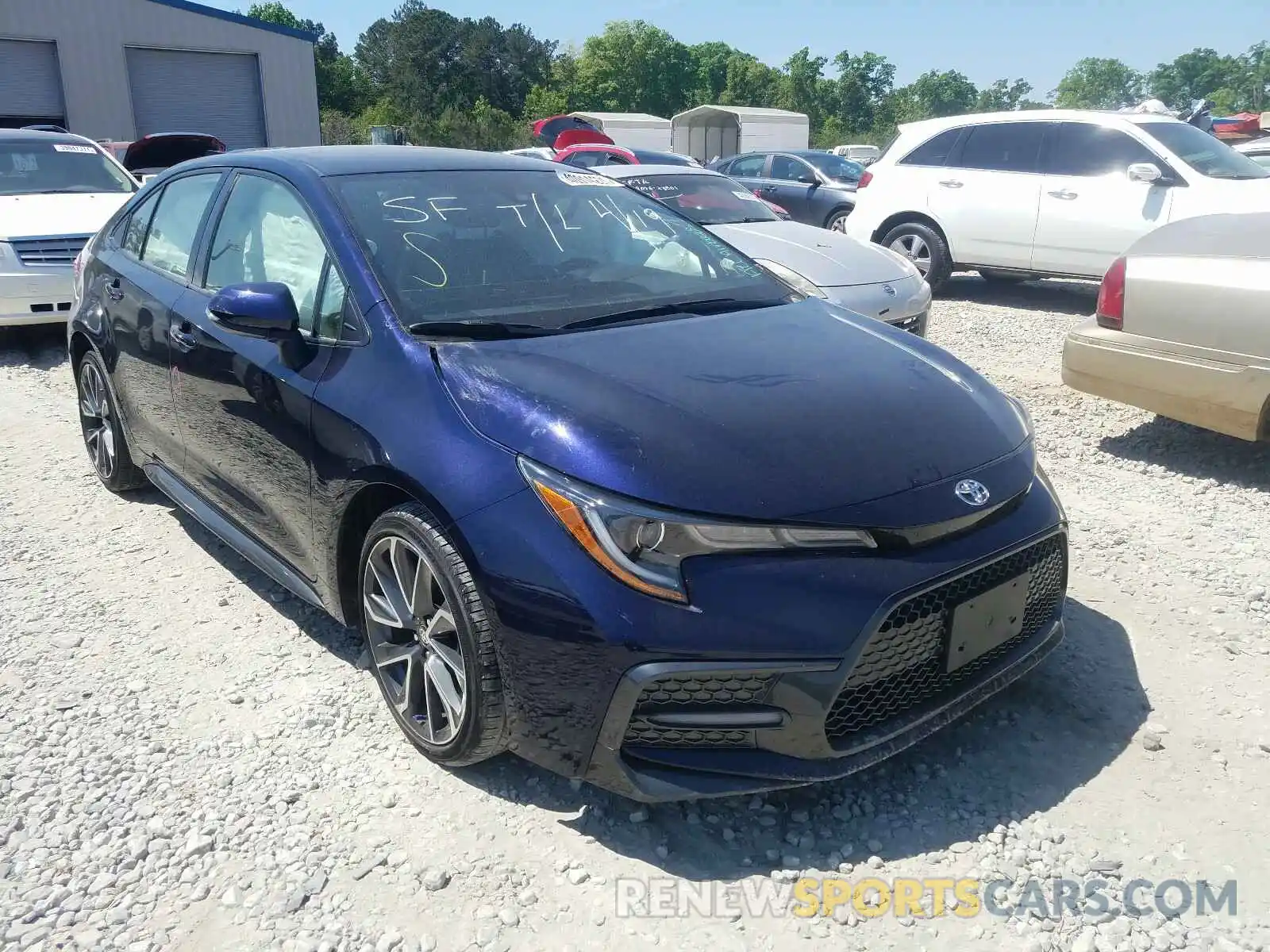 1 Photograph of a damaged car JTDS4RCE6LJ040946 TOYOTA COROLLA 2020