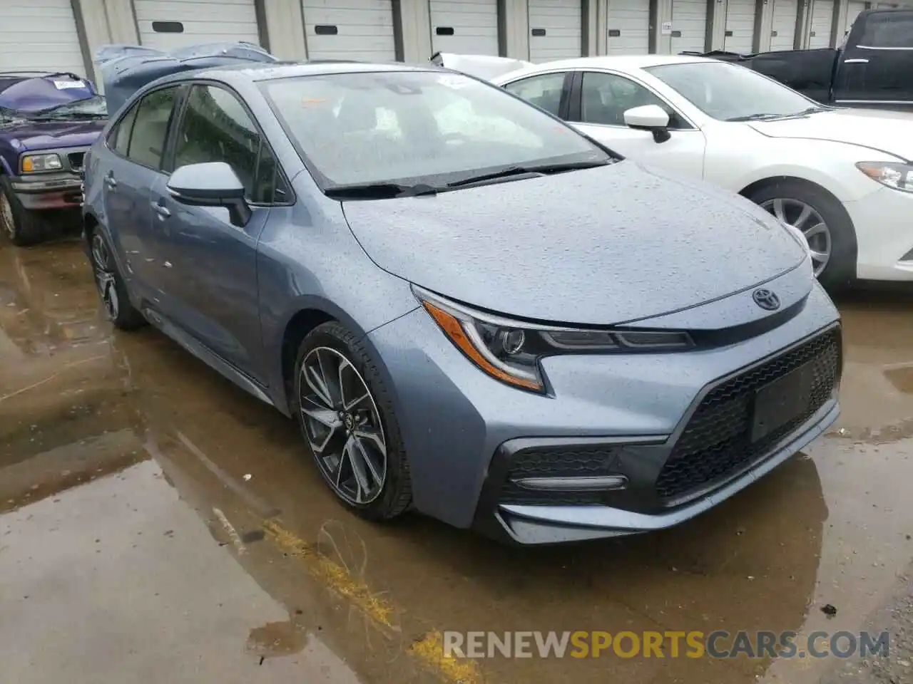 1 Photograph of a damaged car JTDS4RCE6LJ041126 TOYOTA COROLLA 2020