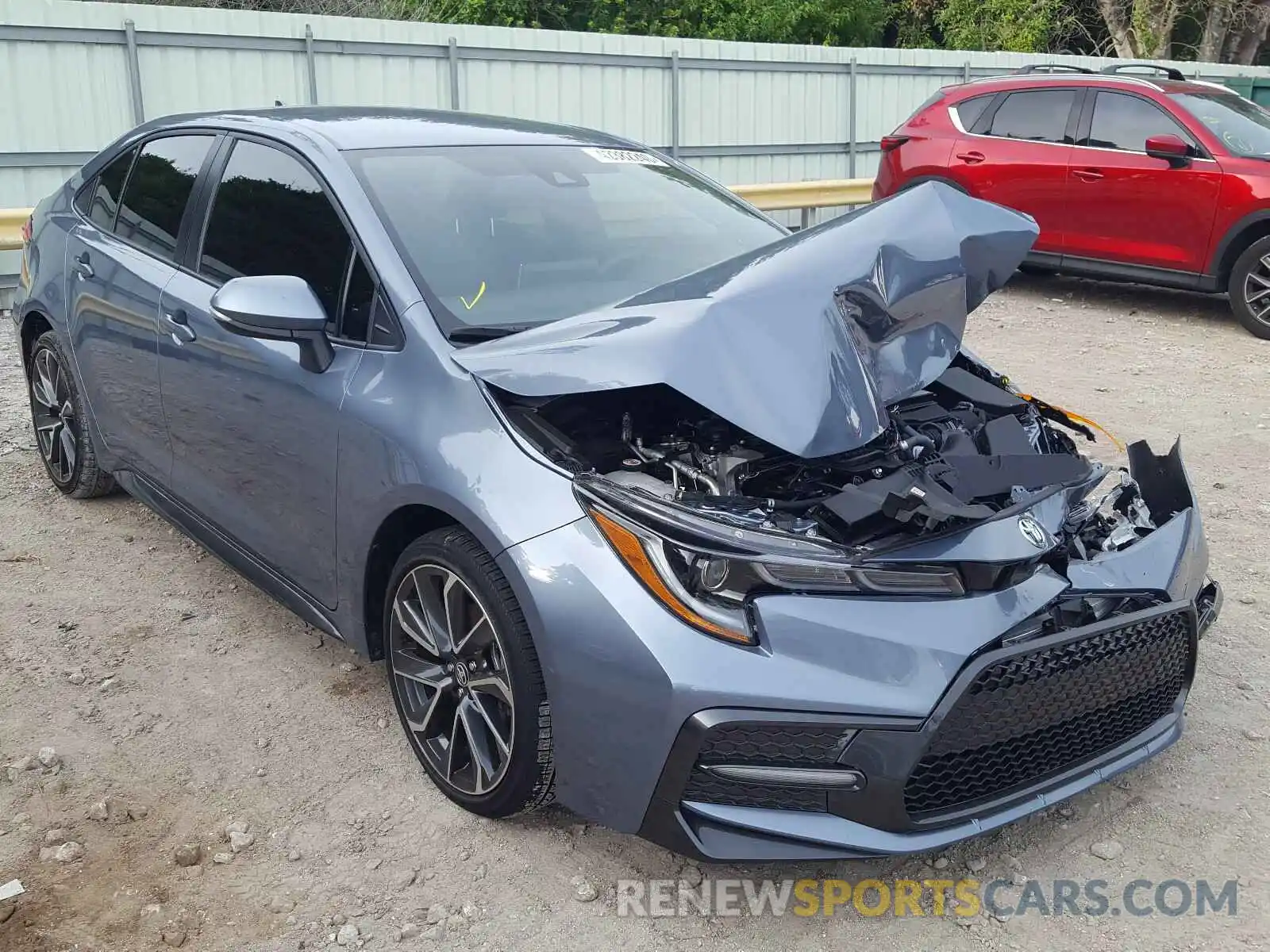 1 Photograph of a damaged car JTDS4RCE6LJ041479 TOYOTA COROLLA 2020