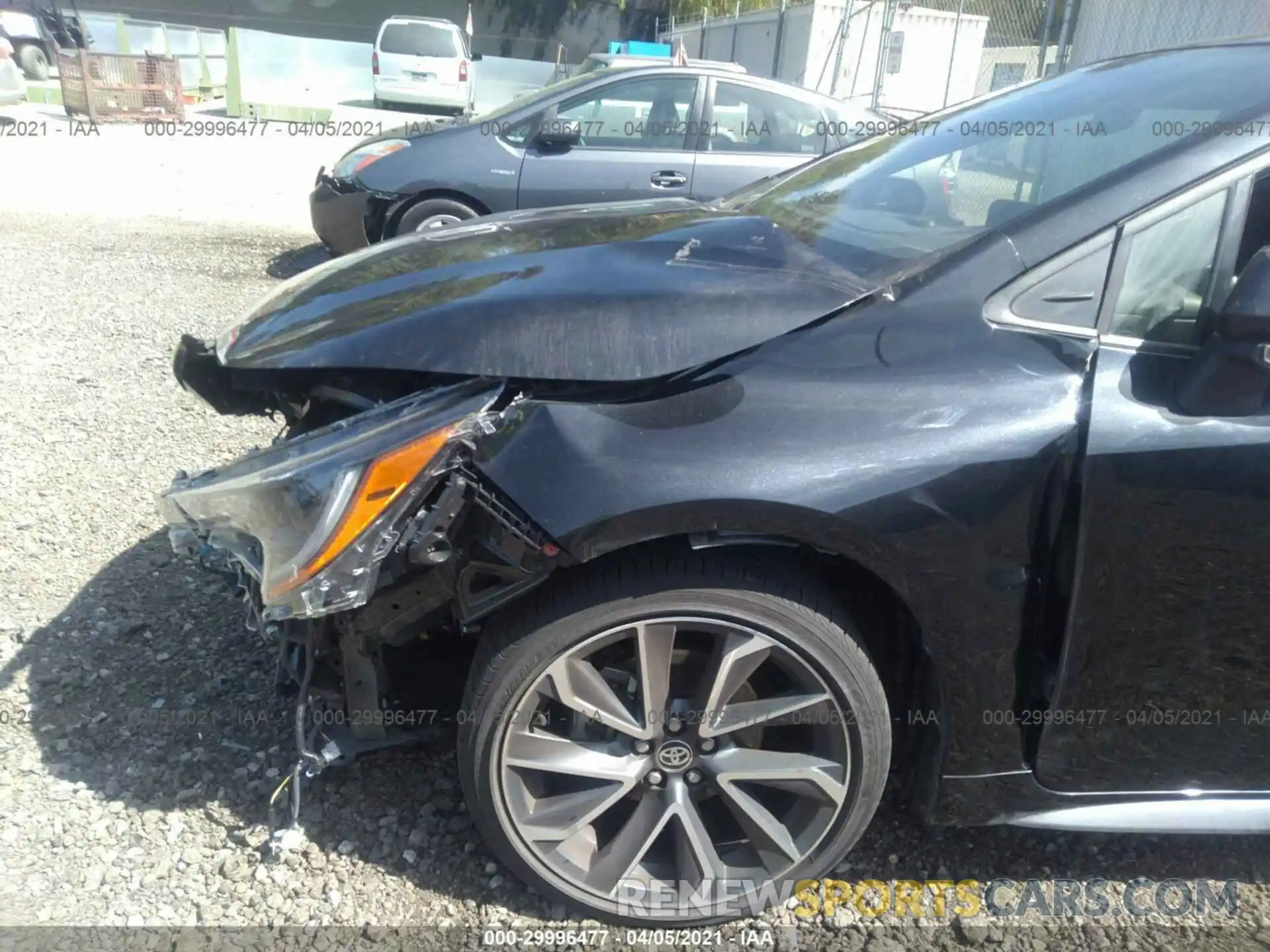 6 Photograph of a damaged car JTDS4RCE6LJ042258 TOYOTA COROLLA 2020