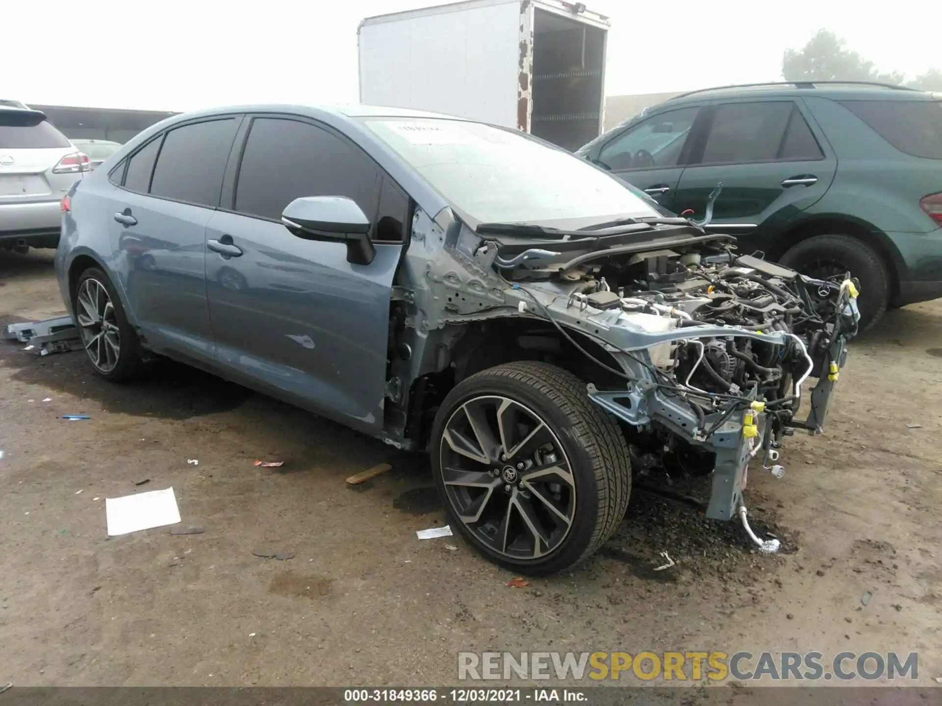 1 Photograph of a damaged car JTDS4RCE6LJ043328 TOYOTA COROLLA 2020