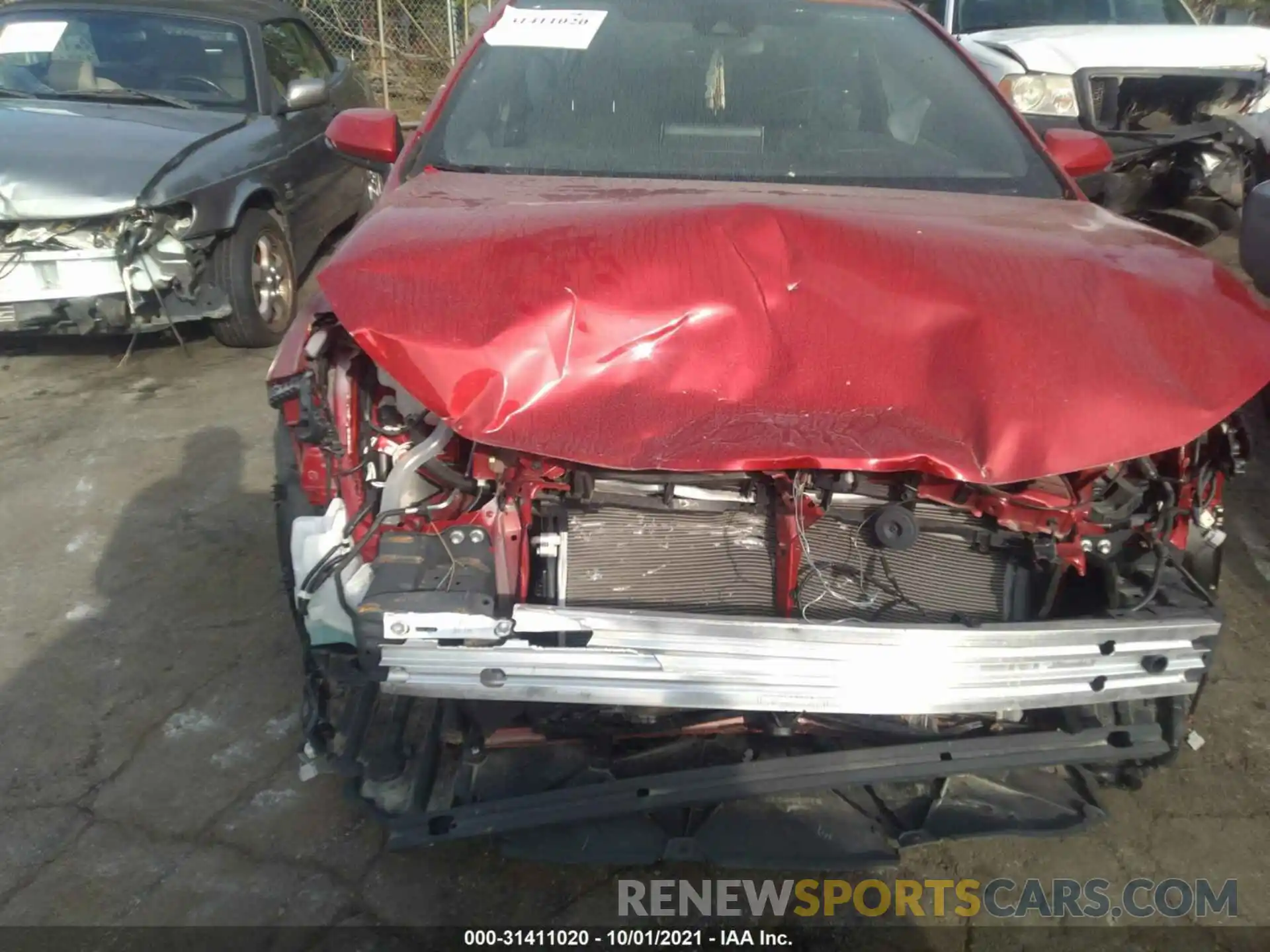 6 Photograph of a damaged car JTDS4RCE6LJ044480 TOYOTA COROLLA 2020