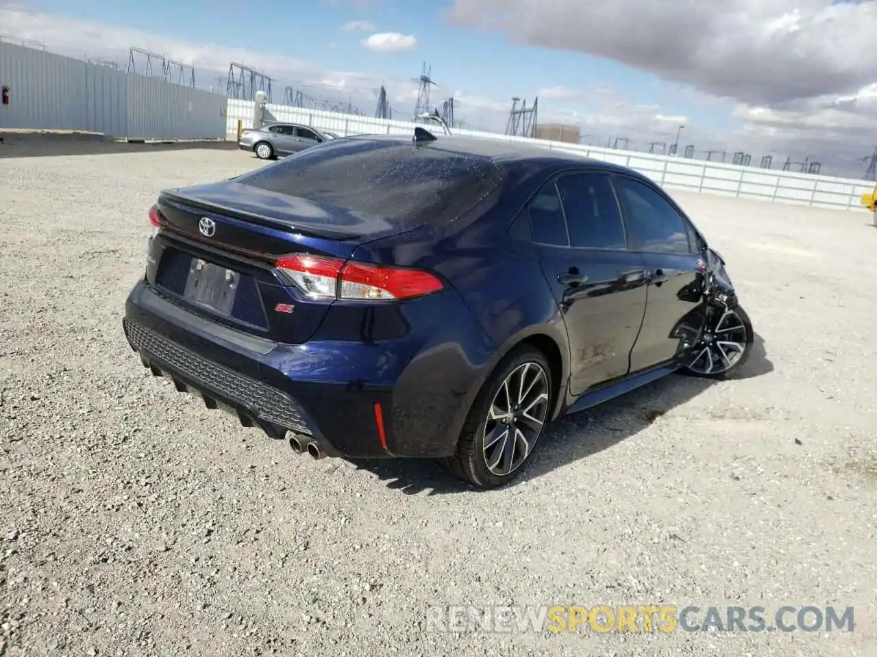 4 Photograph of a damaged car JTDS4RCE6LJ048951 TOYOTA COROLLA 2020