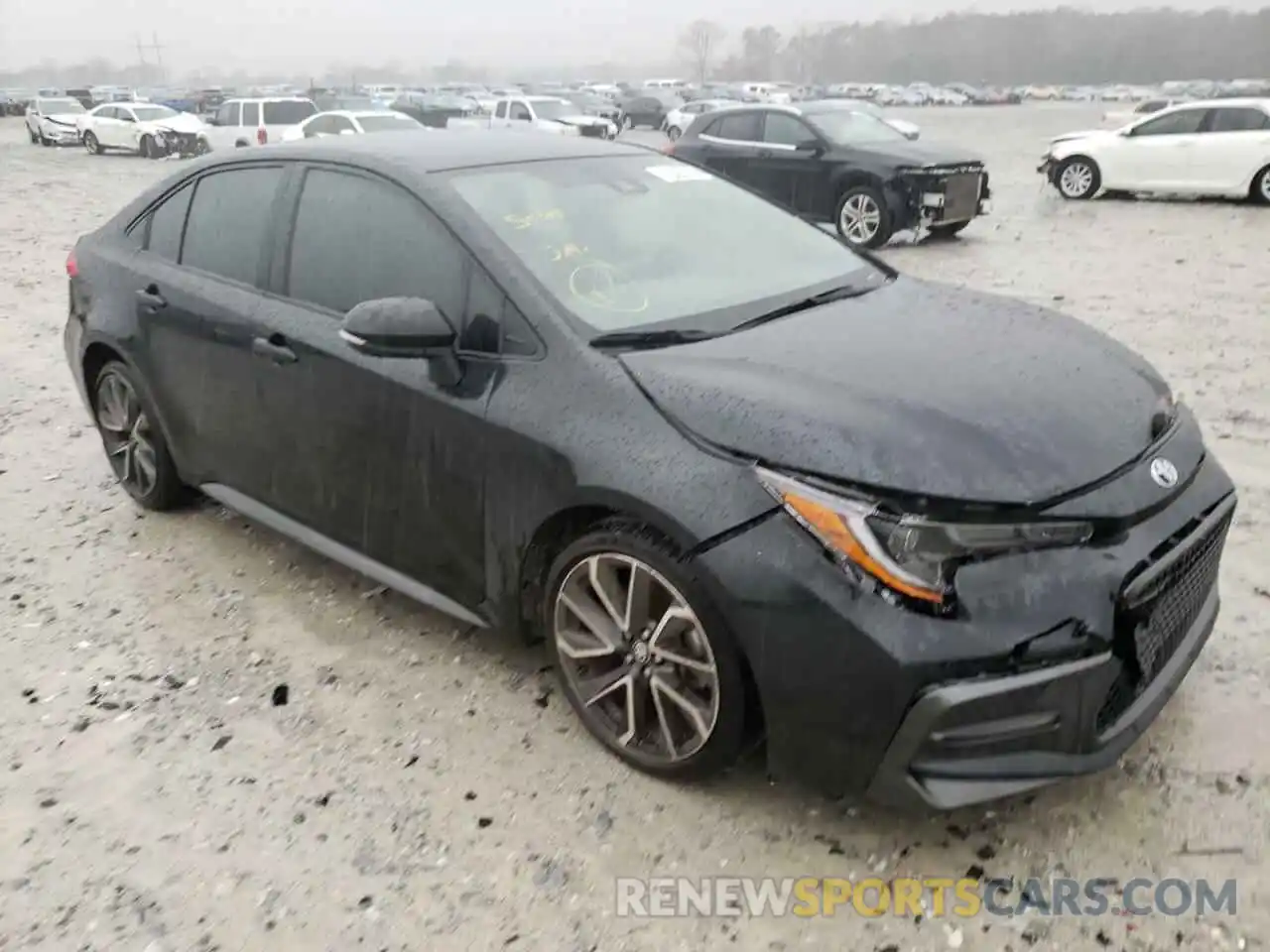 1 Photograph of a damaged car JTDS4RCE6LJ051560 TOYOTA COROLLA 2020