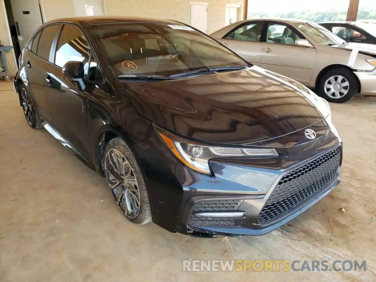 1 Photograph of a damaged car JTDS4RCE6LJ051820 TOYOTA COROLLA 2020