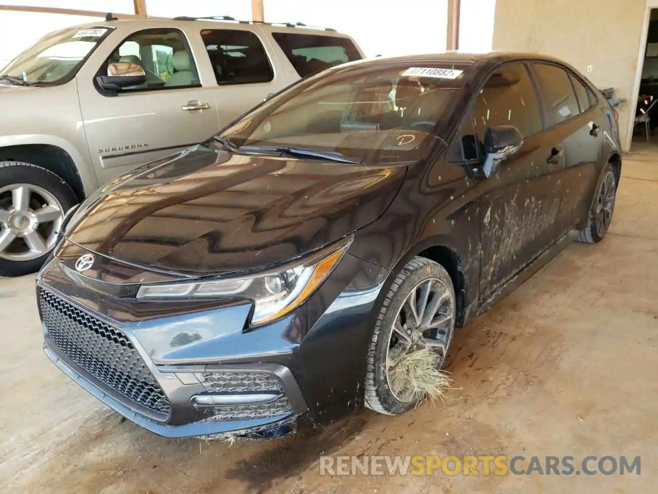 2 Photograph of a damaged car JTDS4RCE6LJ051820 TOYOTA COROLLA 2020