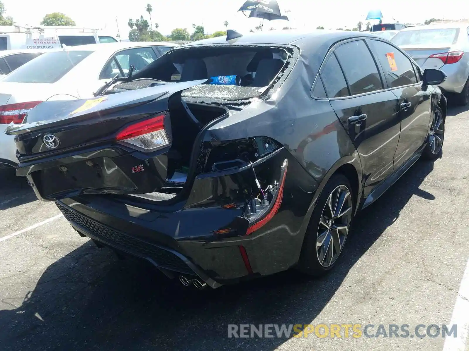 4 Photograph of a damaged car JTDS4RCE6LJ052076 TOYOTA COROLLA 2020