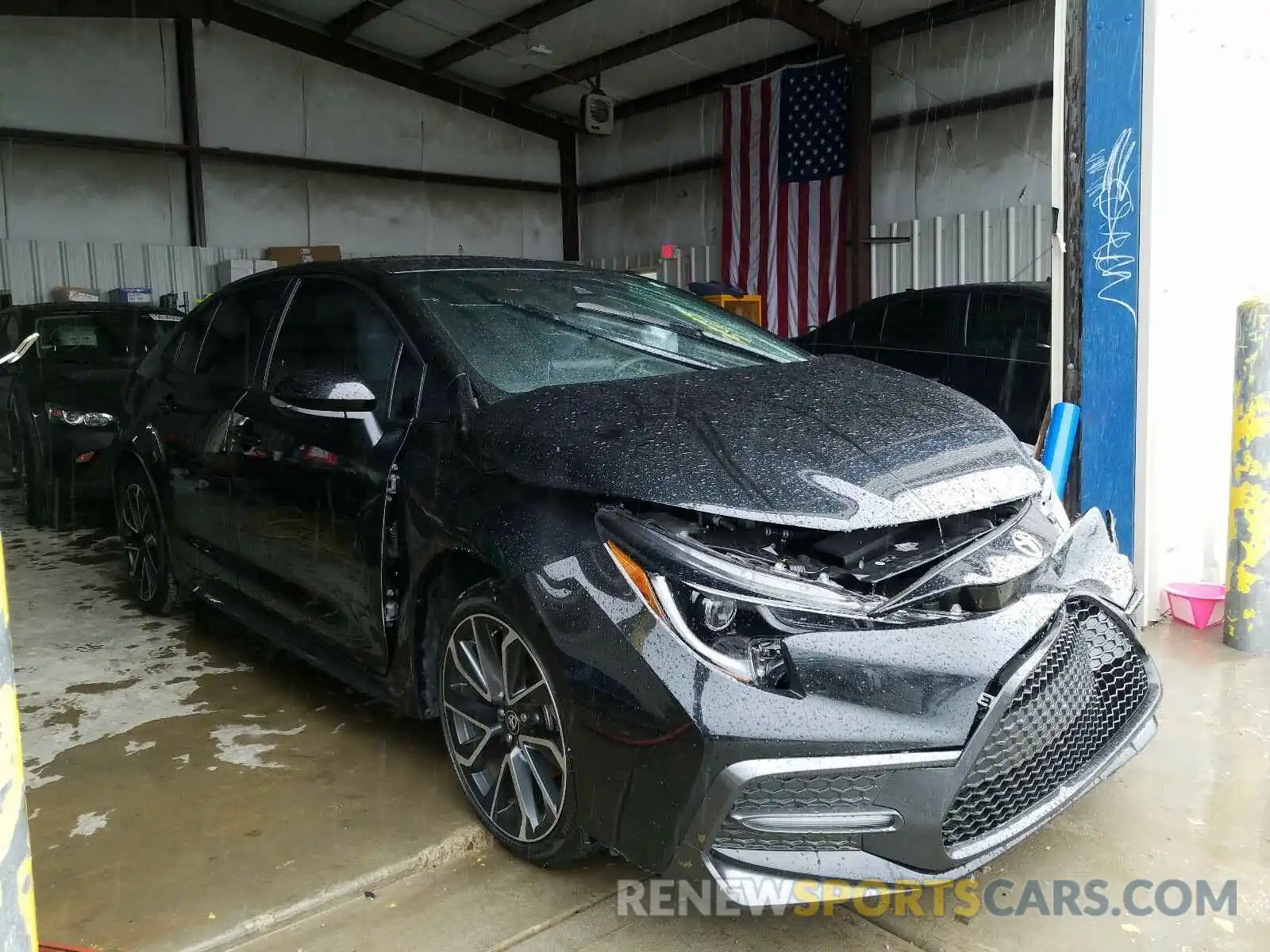 1 Photograph of a damaged car JTDS4RCE7LJ000469 TOYOTA COROLLA 2020