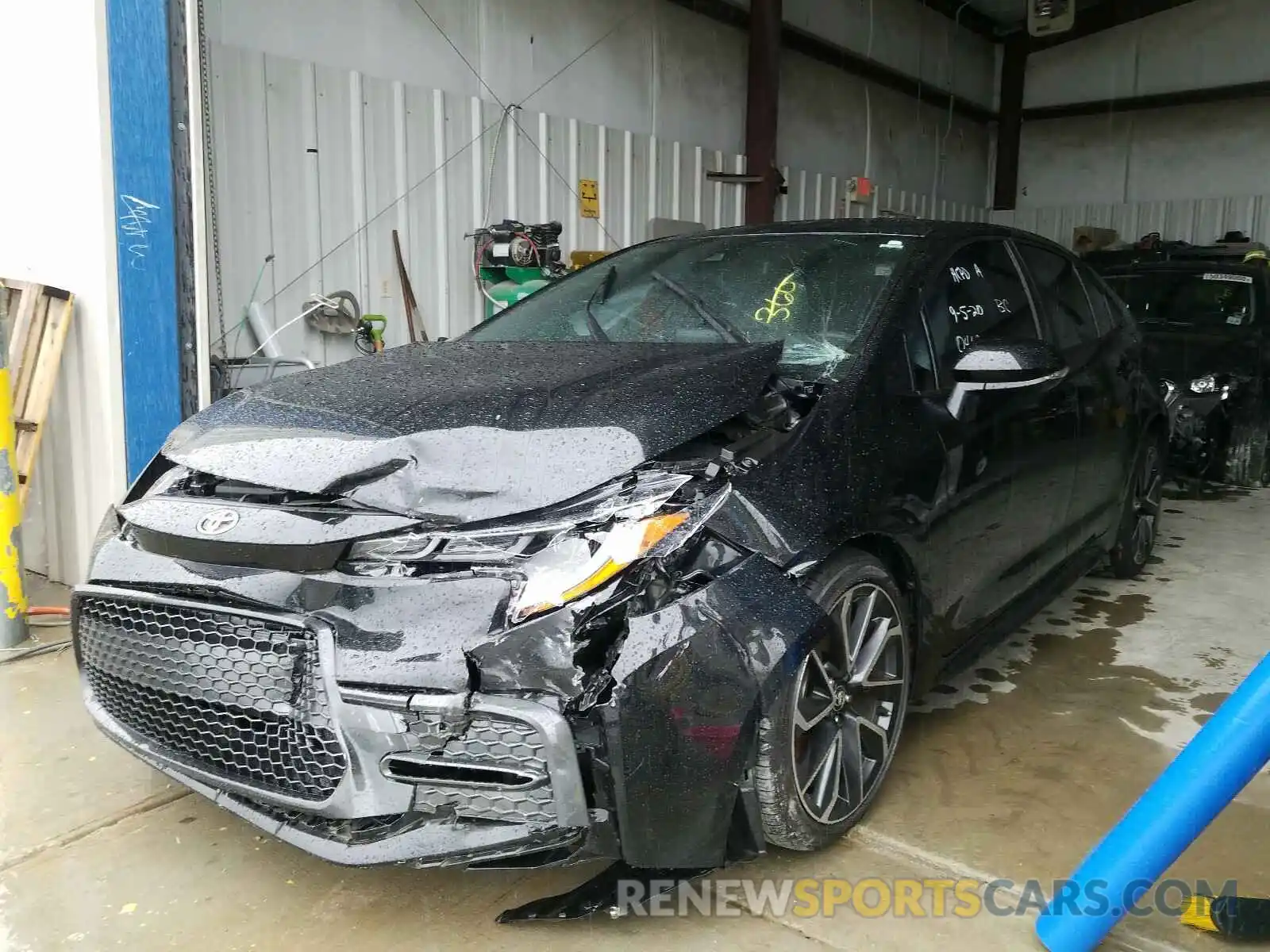 2 Photograph of a damaged car JTDS4RCE7LJ000469 TOYOTA COROLLA 2020